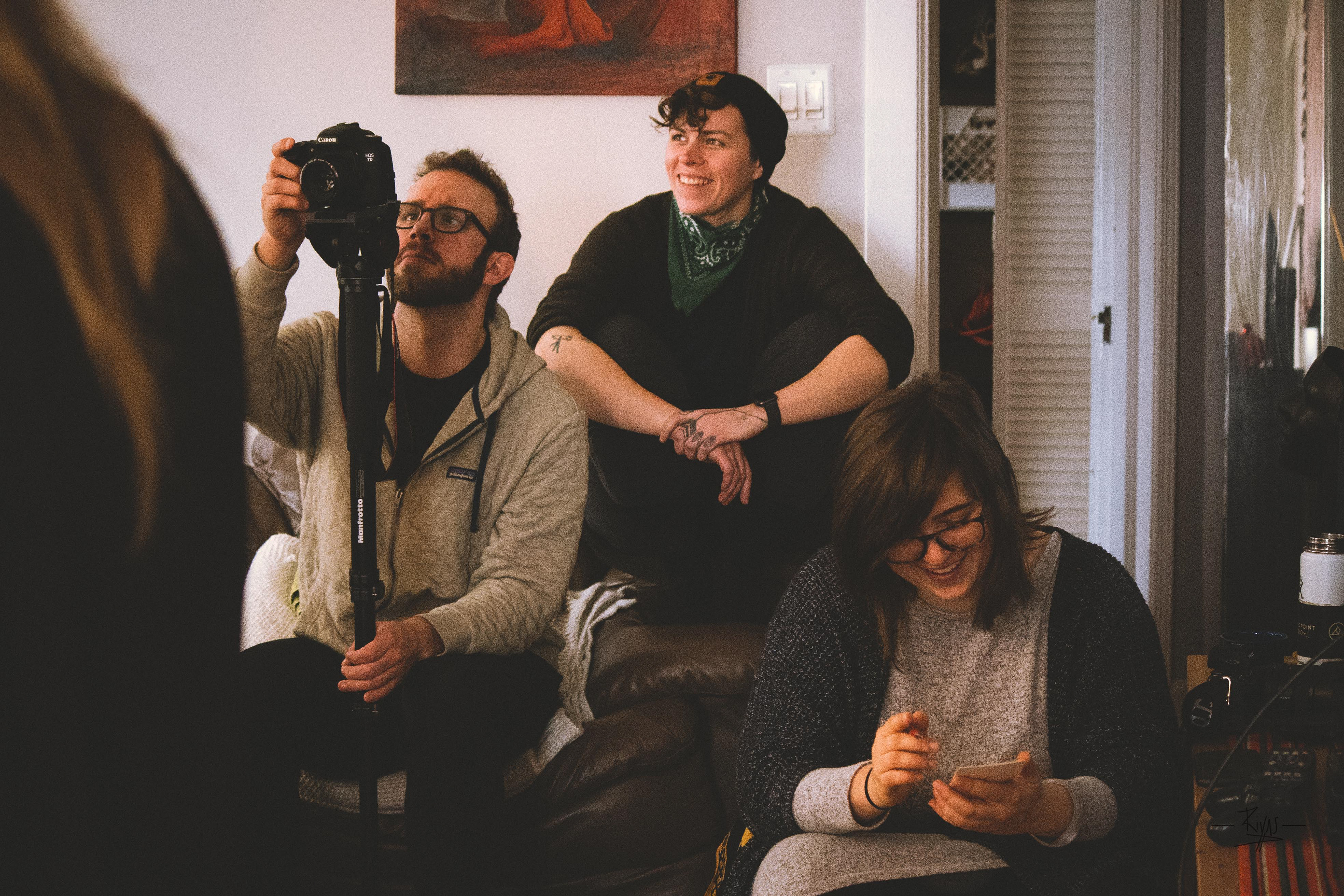 Set Decorator - 360 Living Room Sessions - Gold Point Studio//Incandescent Audio - Photo by Alister Rivas