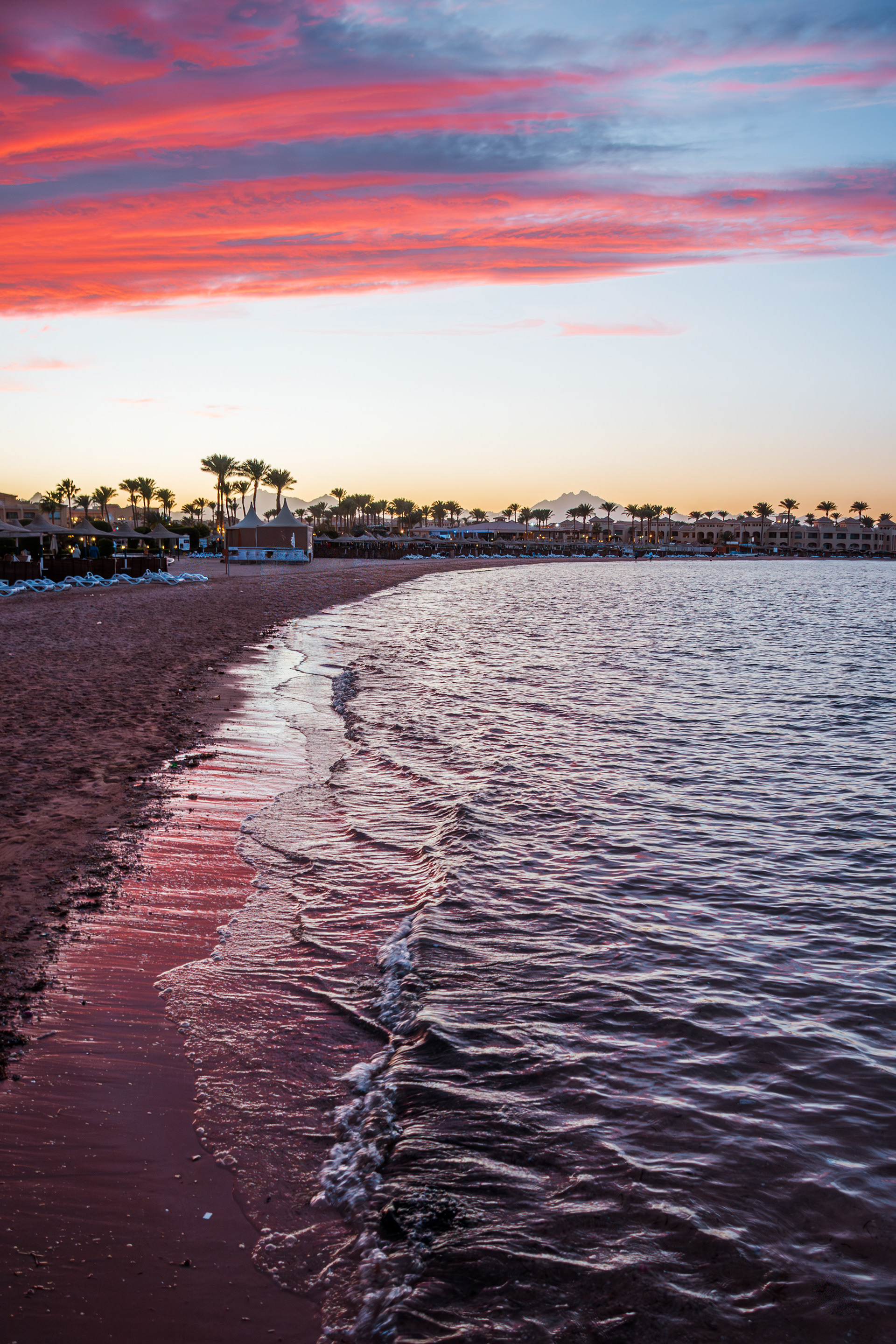 Sandstrand in der Makadi-Bucht