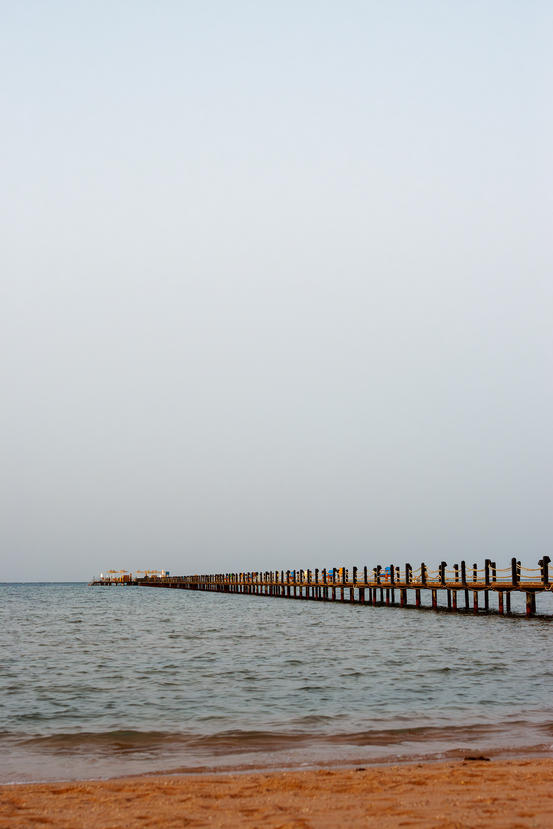 Sandstrand in der Makadi-Bucht
