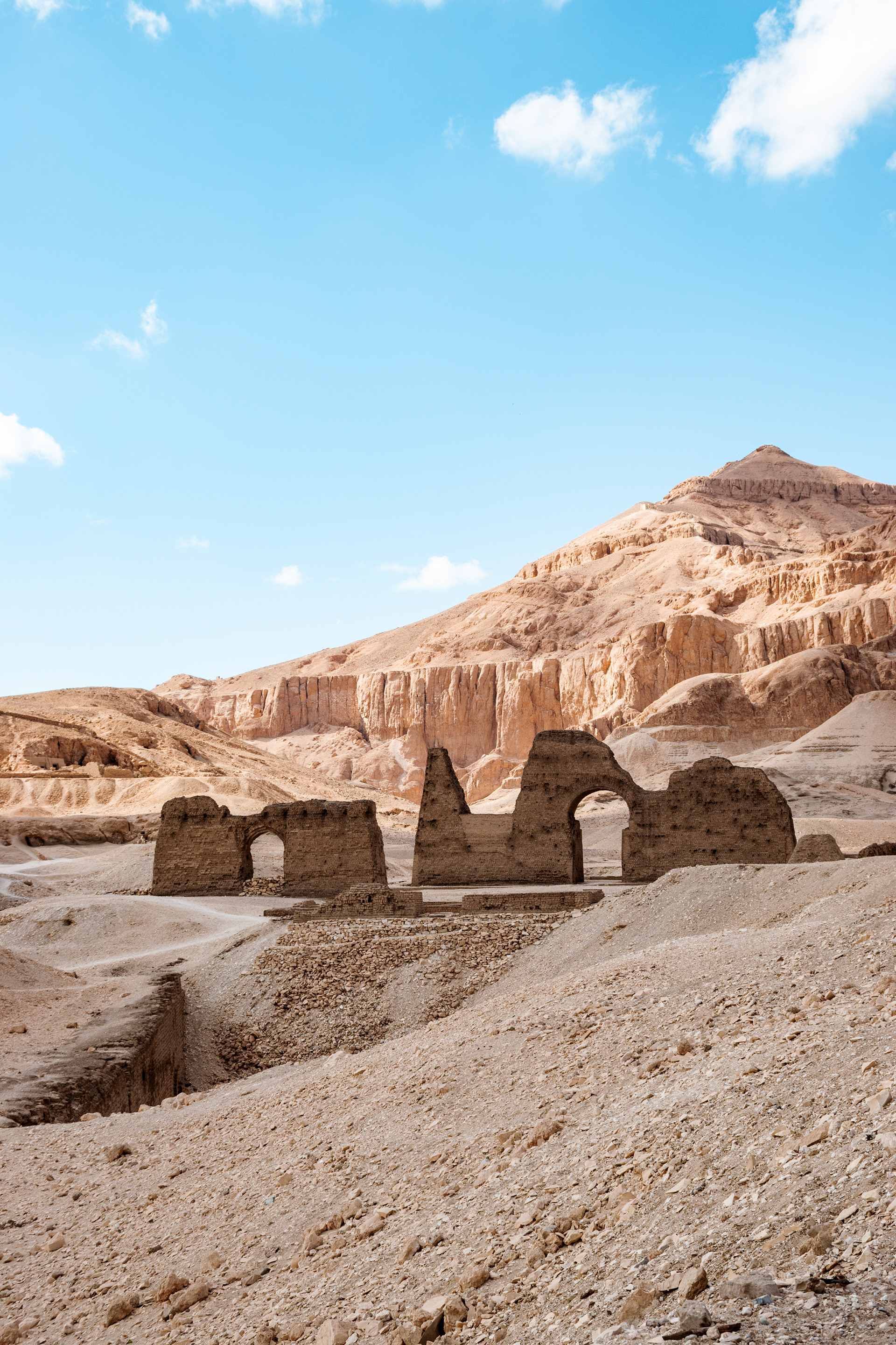 Ruinen in der Wüste