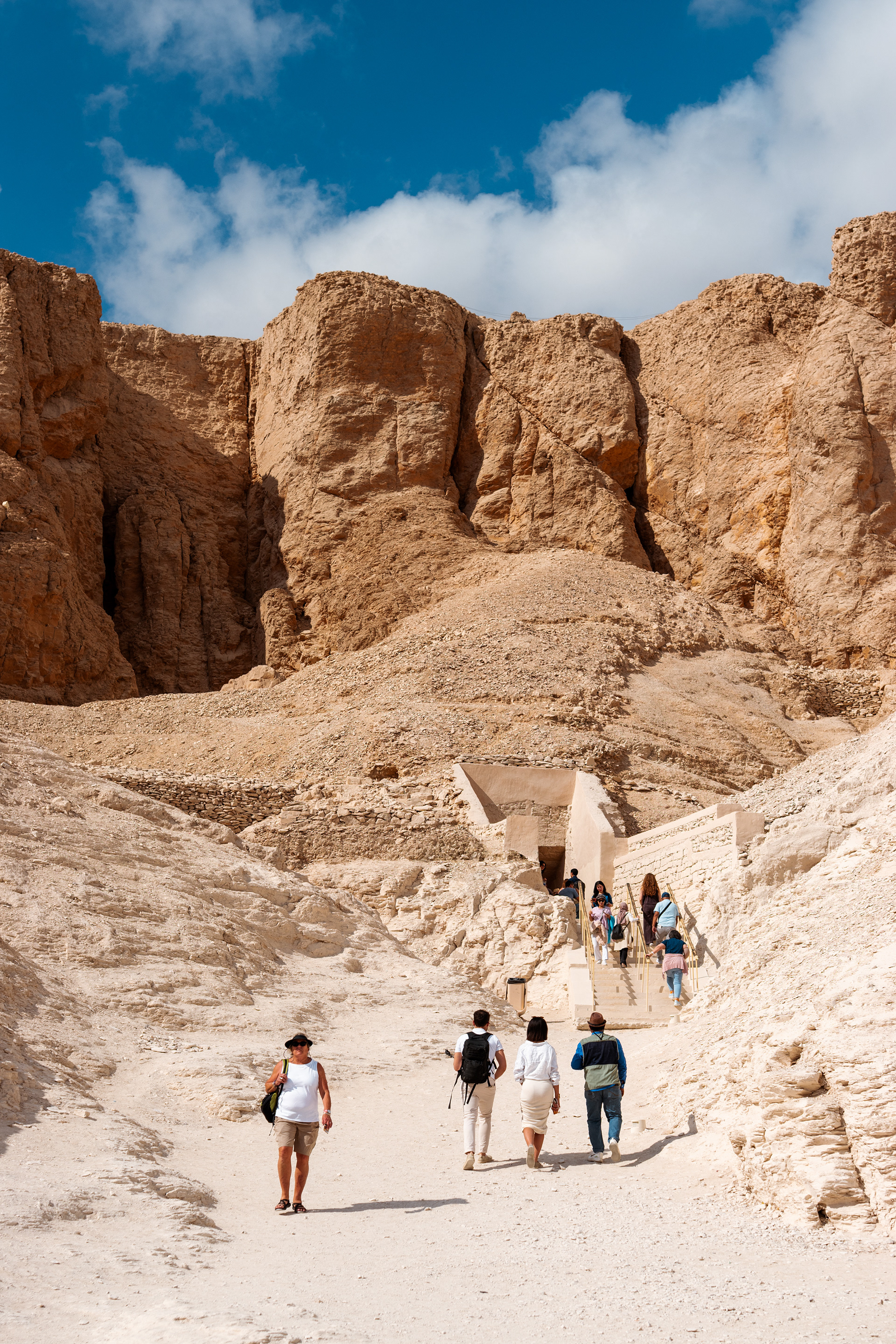 Eingang zum Grab KV9