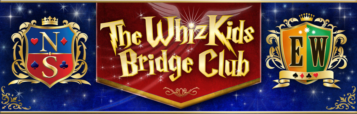 WhizKids Bridge Club Digital Banner