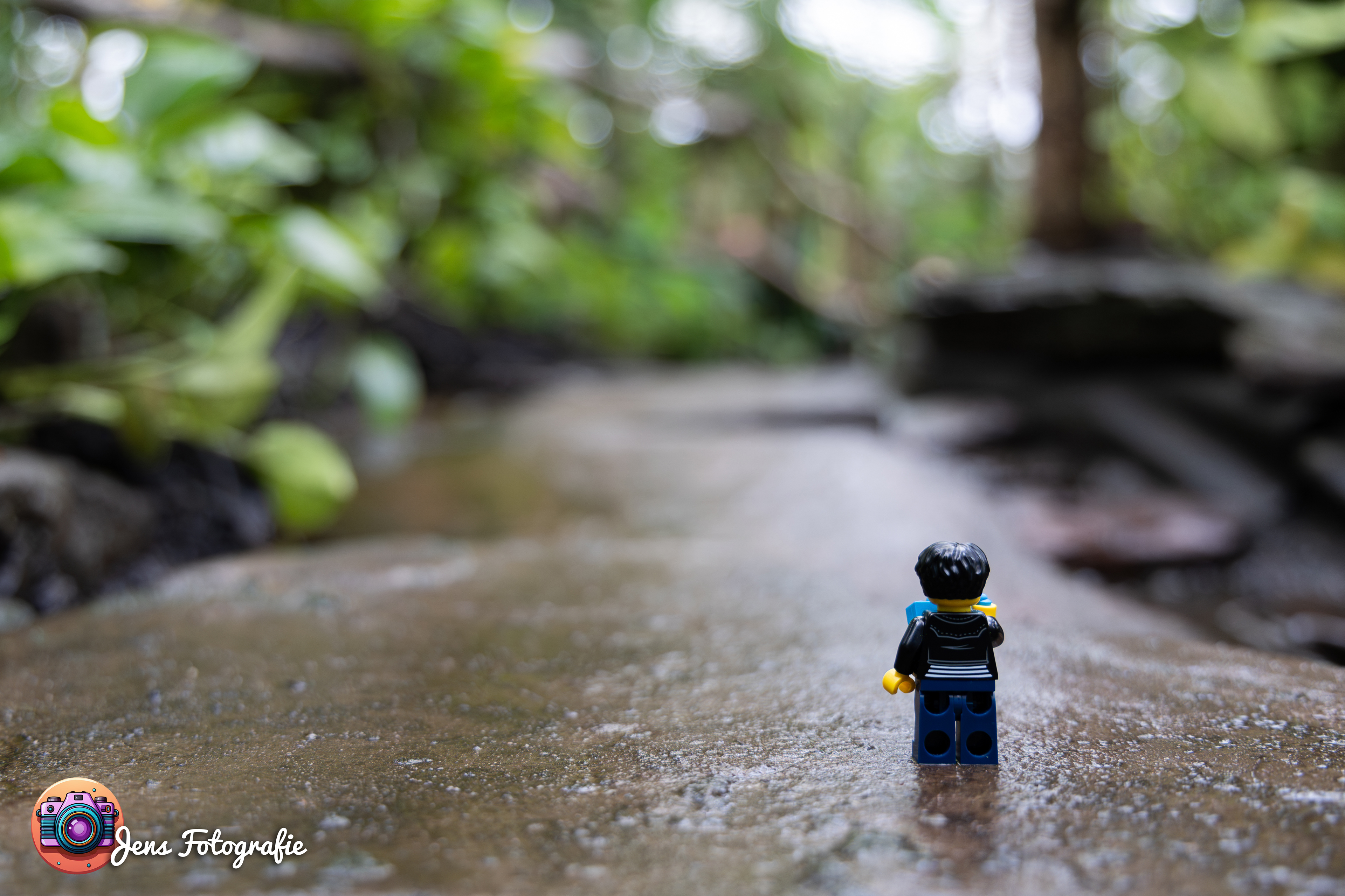 Jens in de Vlindertuin