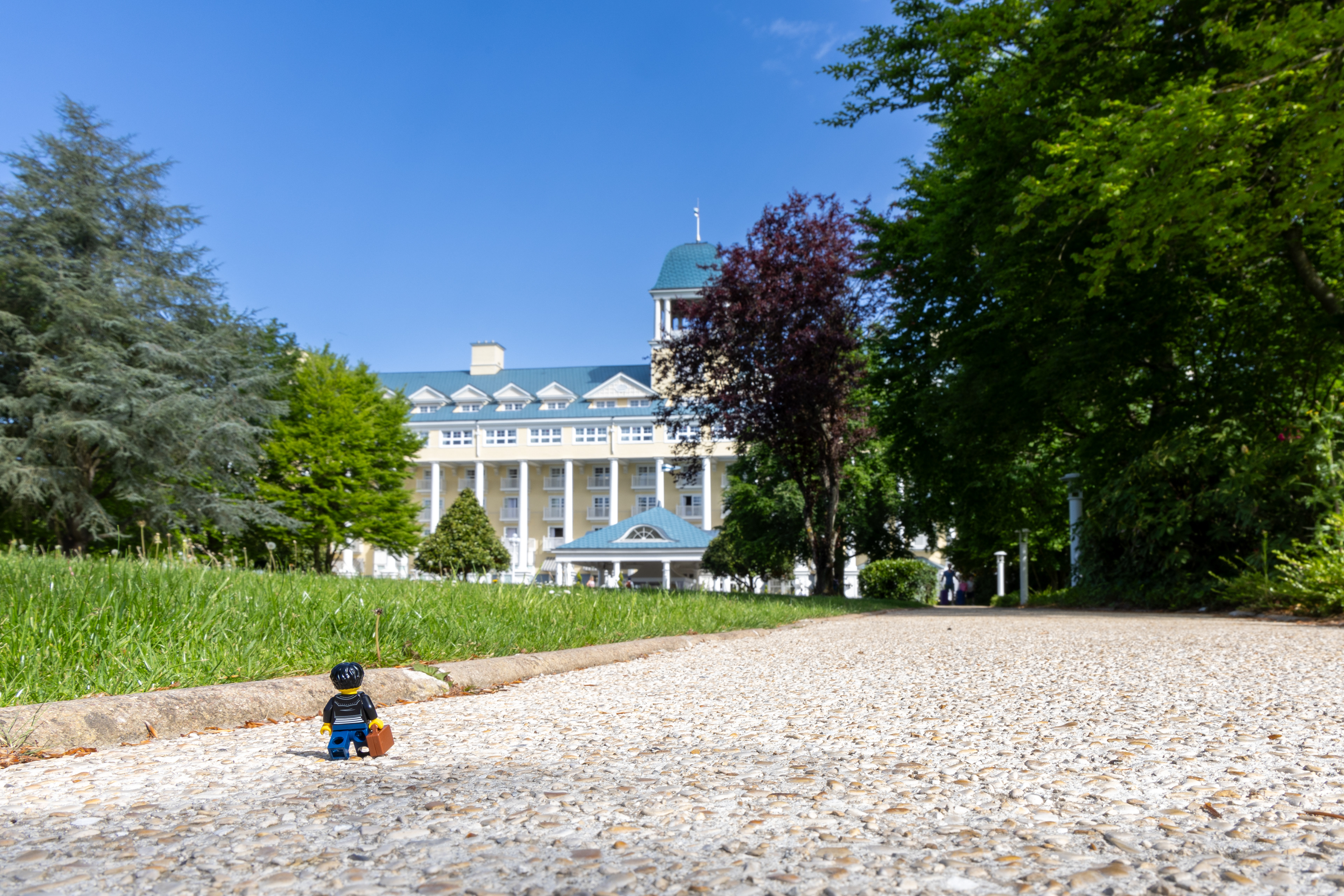 Jens bij New Port Bay Club - Disneyland