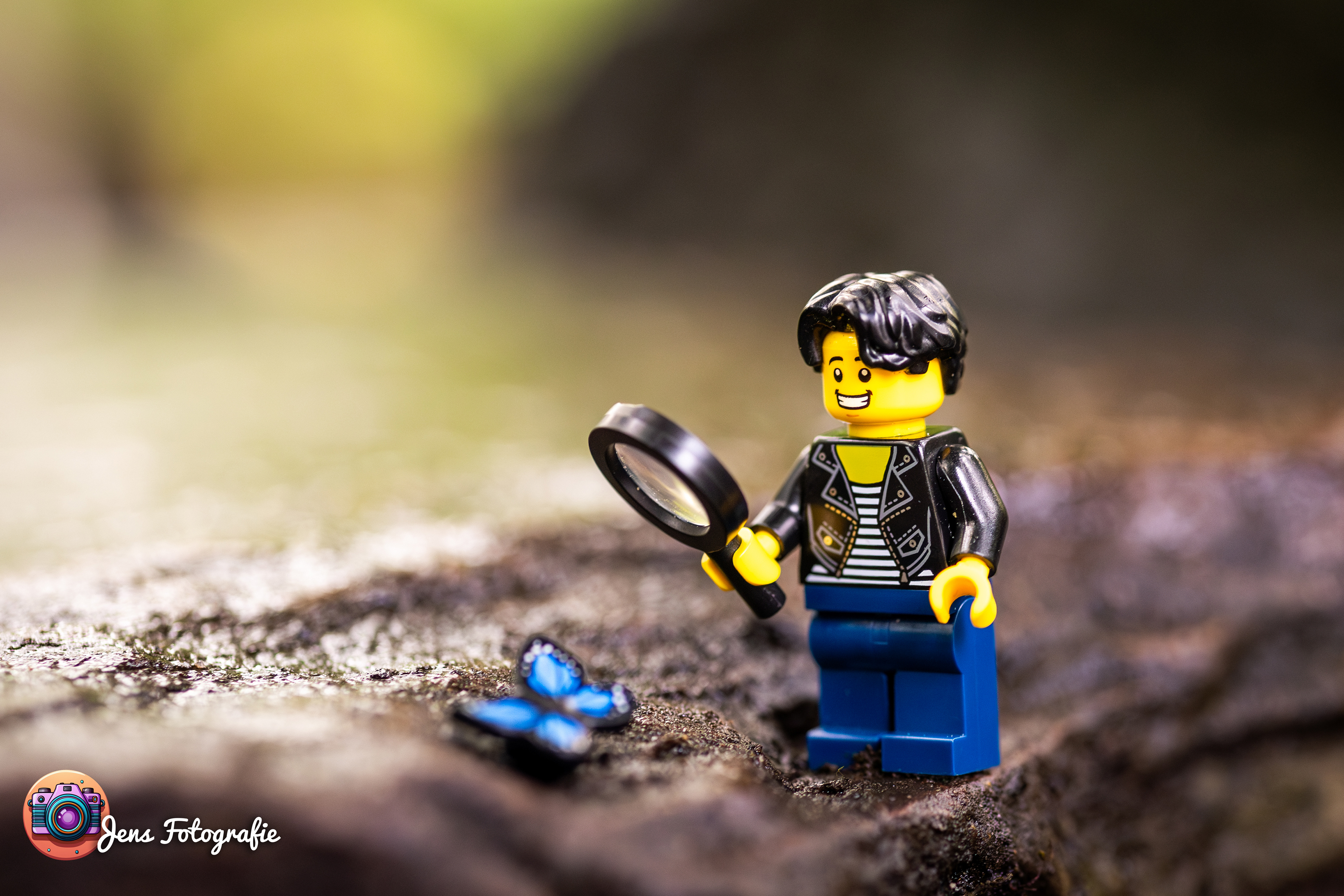 Jens in de Vlindertuin