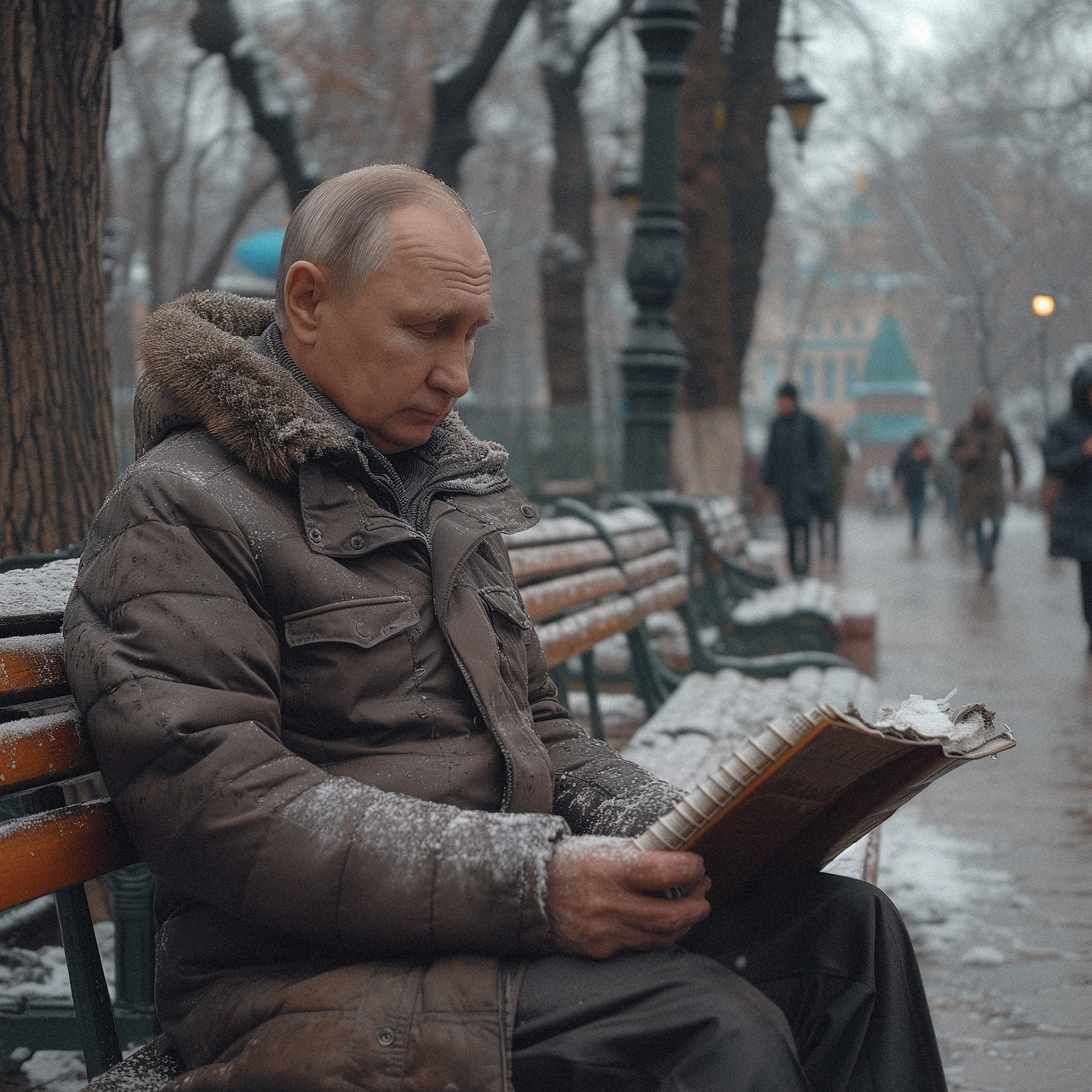 KI-generiertes Bild von Wladimir Putin !