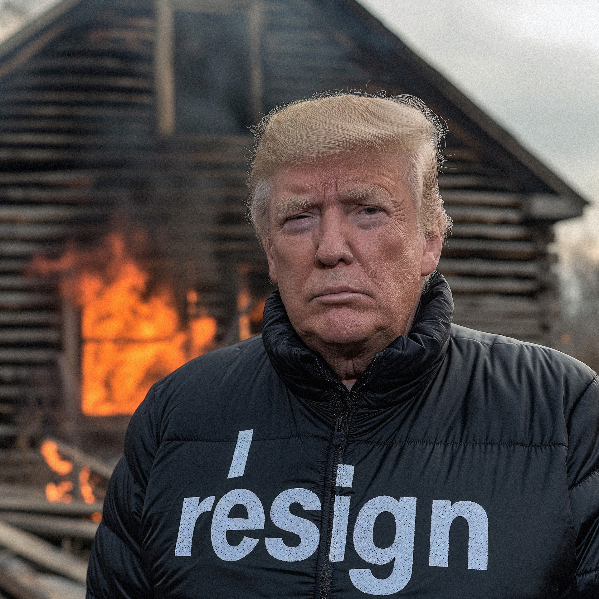 KI-generiertes Bild von Donald Trump !
