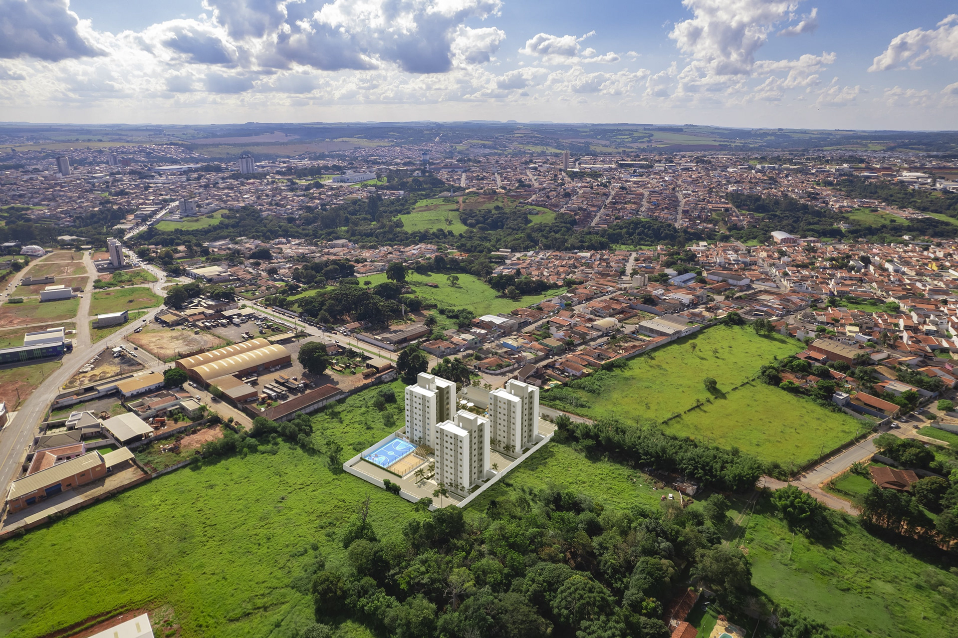 Foto Inserção em Terreno