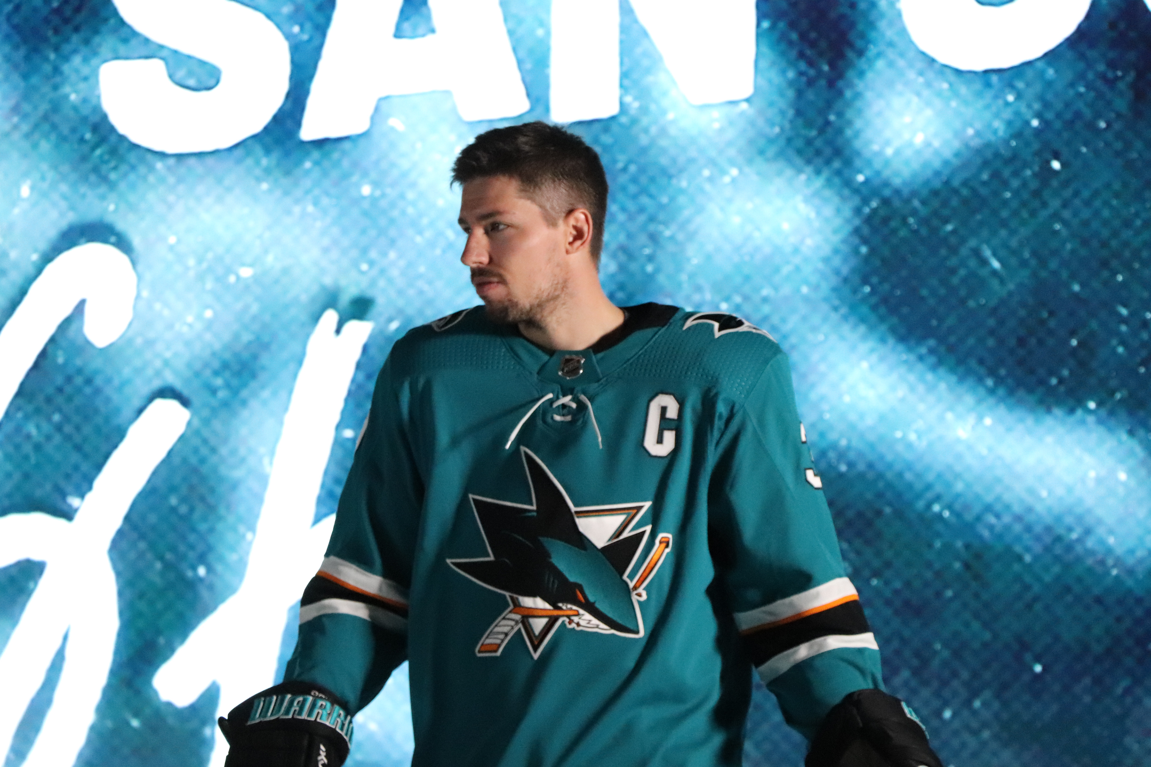 2019-20  Sharks Media Day- Logan Couture