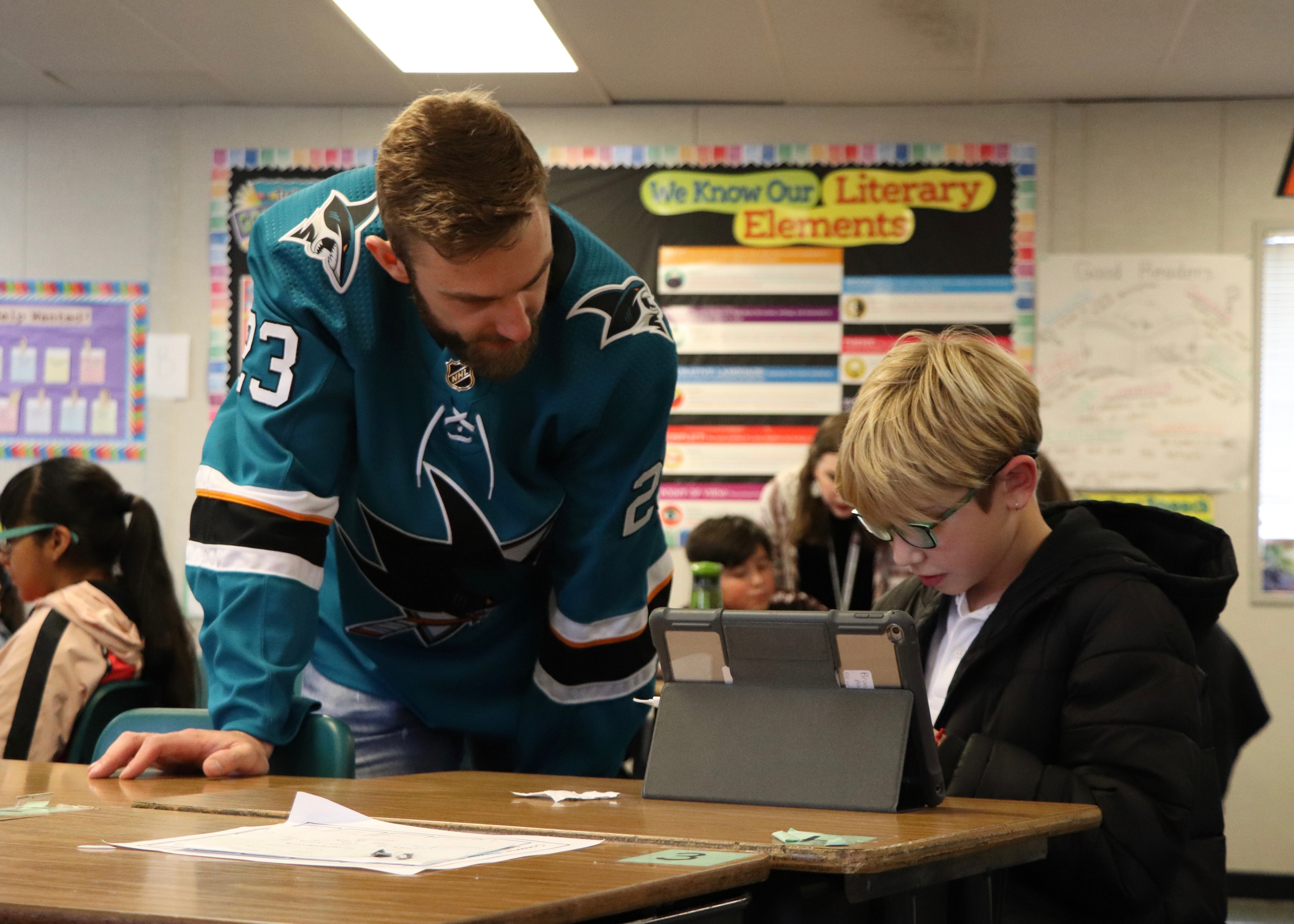 2019 STEM School Visit- Barclay Goodrow