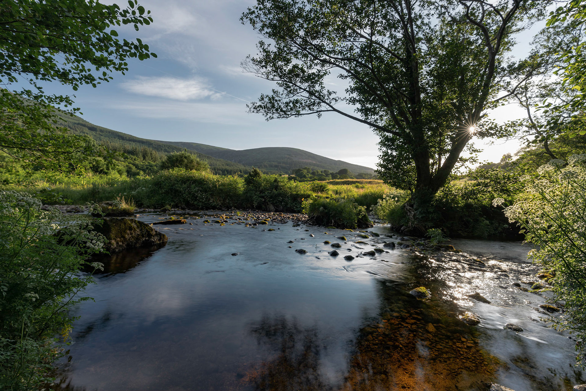 The Glencree river in Wicklow
