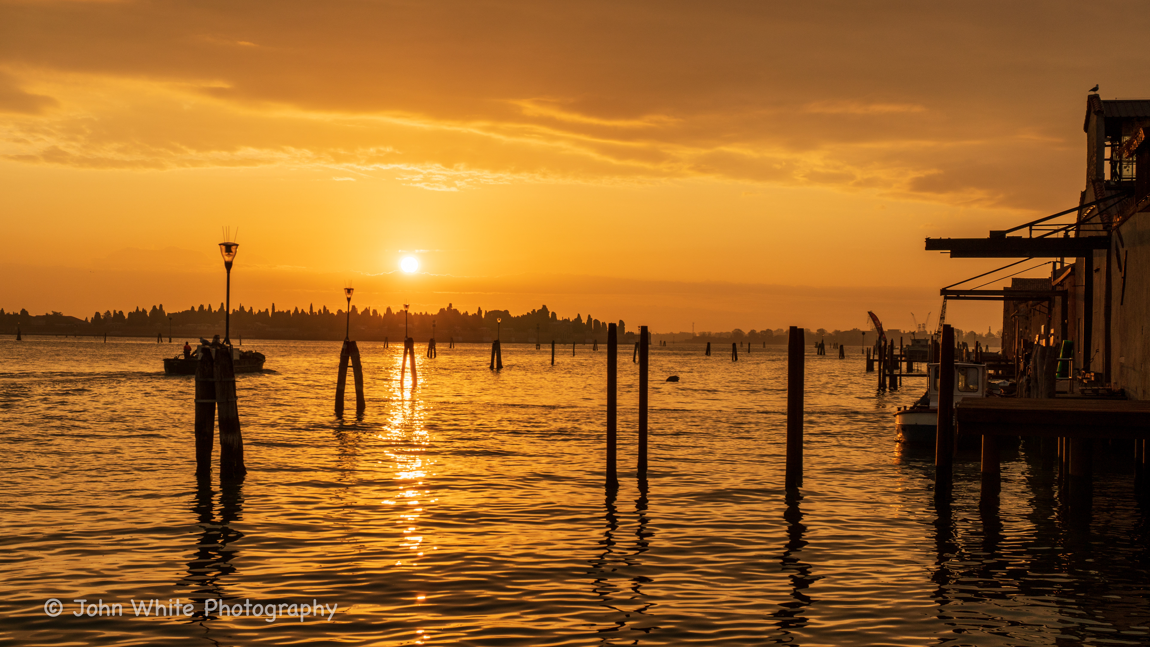 Sunrise in Venice