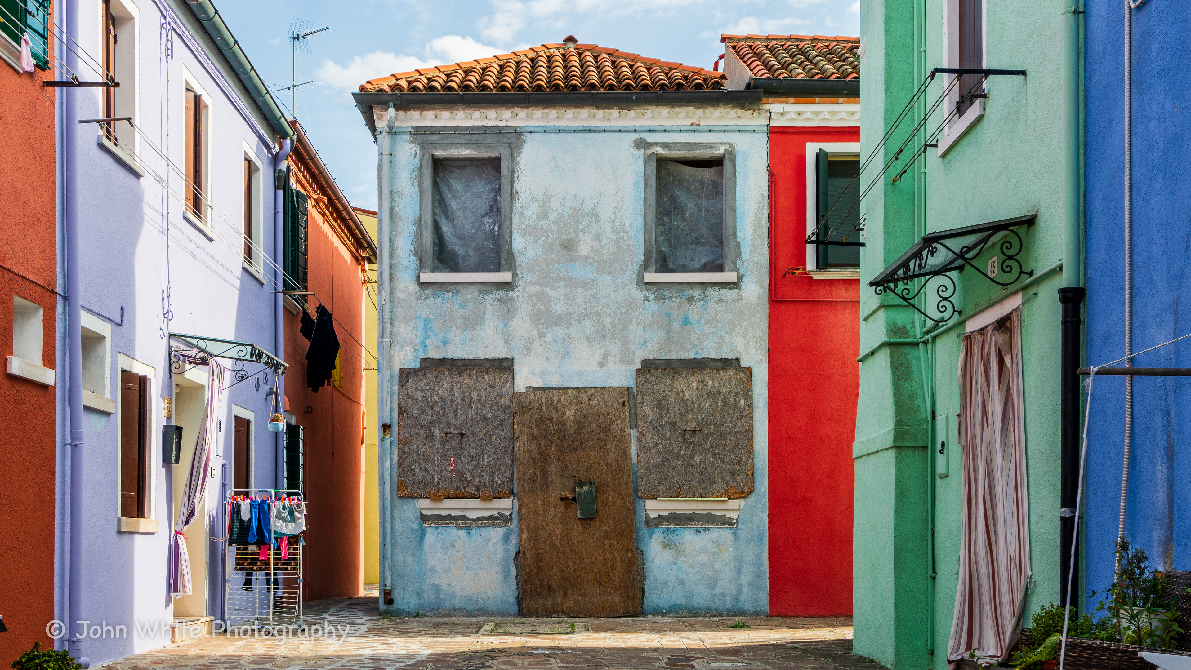 Colourful houses of Burano