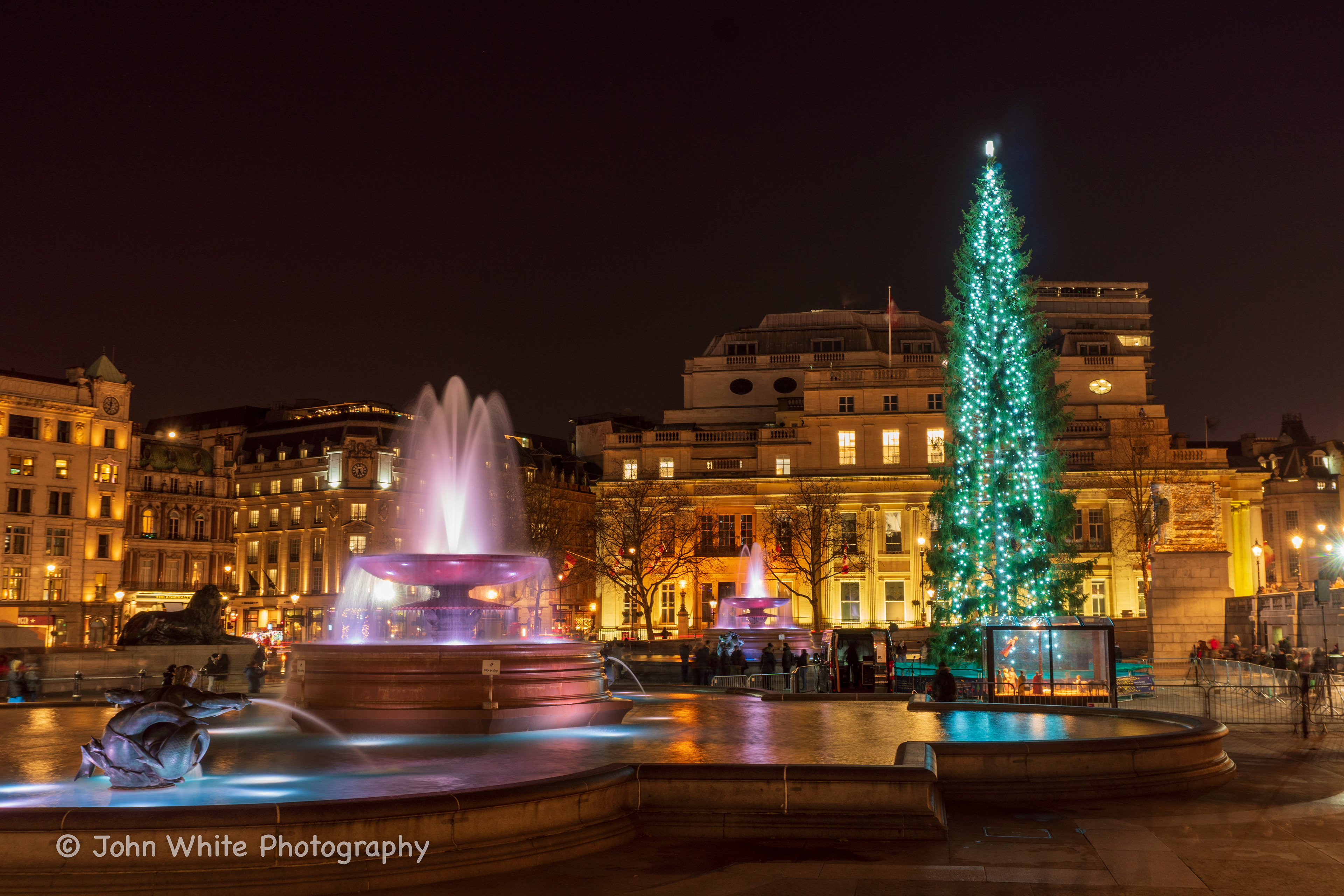 Trafalgar Square Christmas London