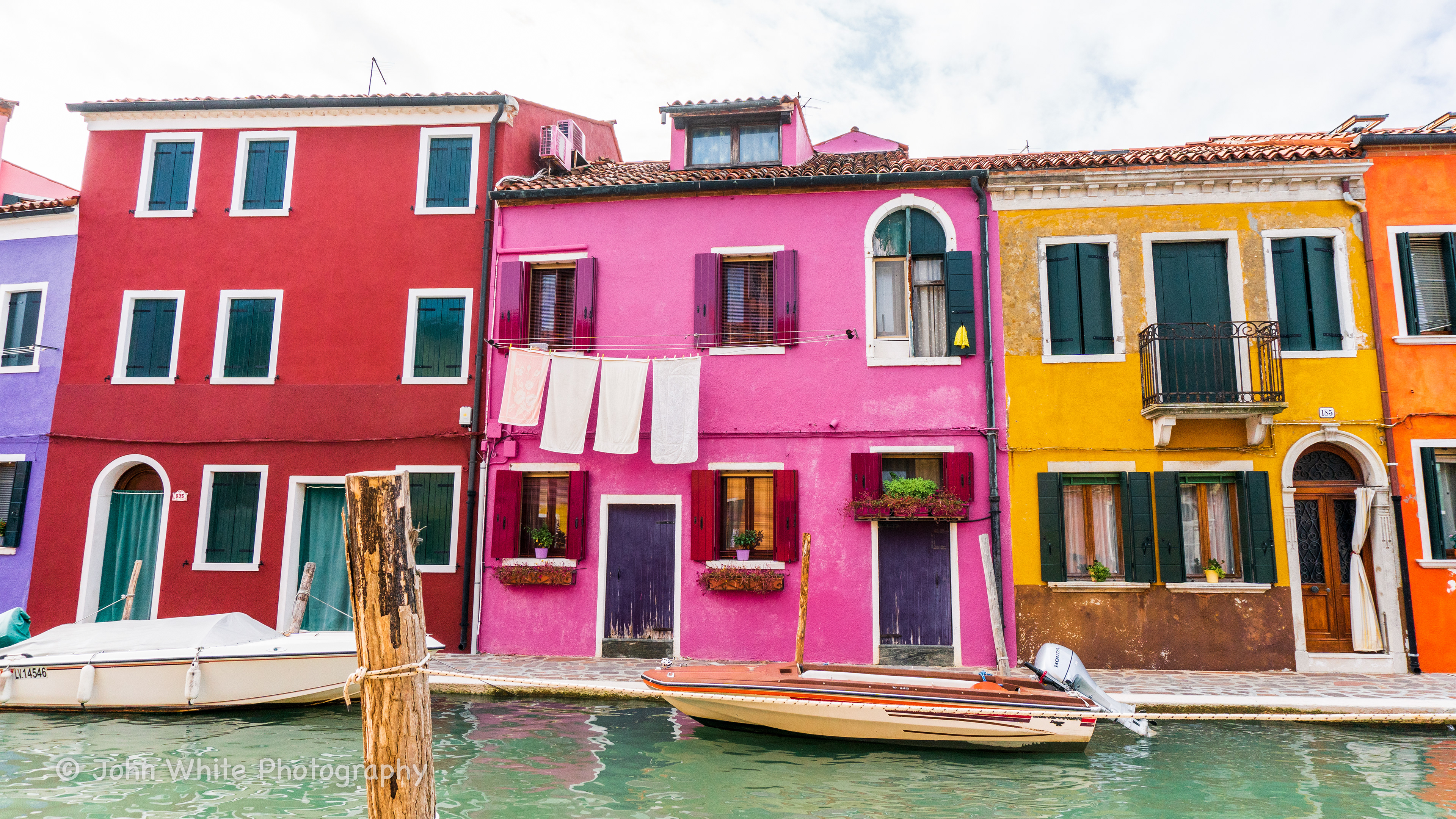 Colourful houses of Burano
