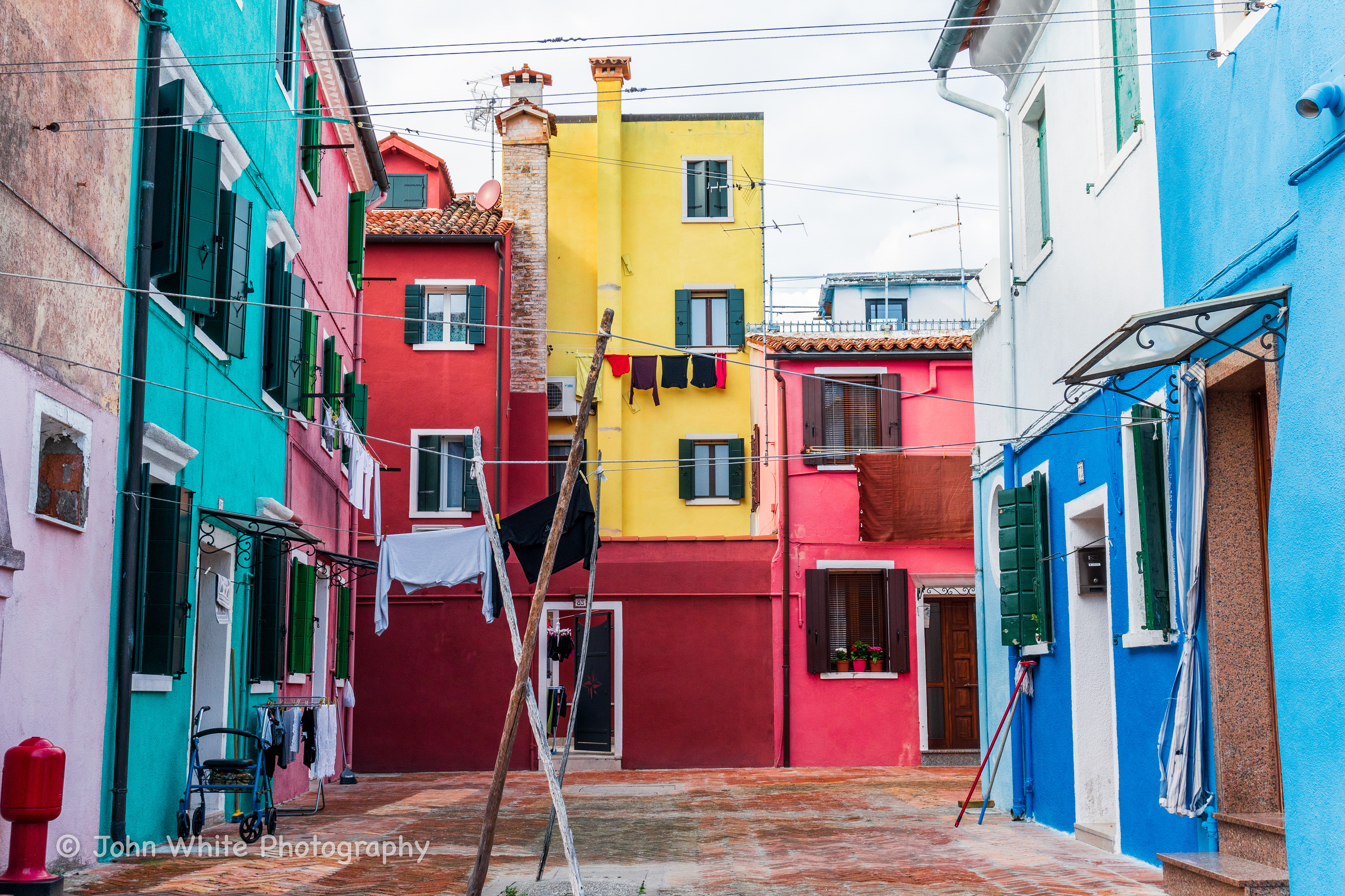 Colourful houses of Burano