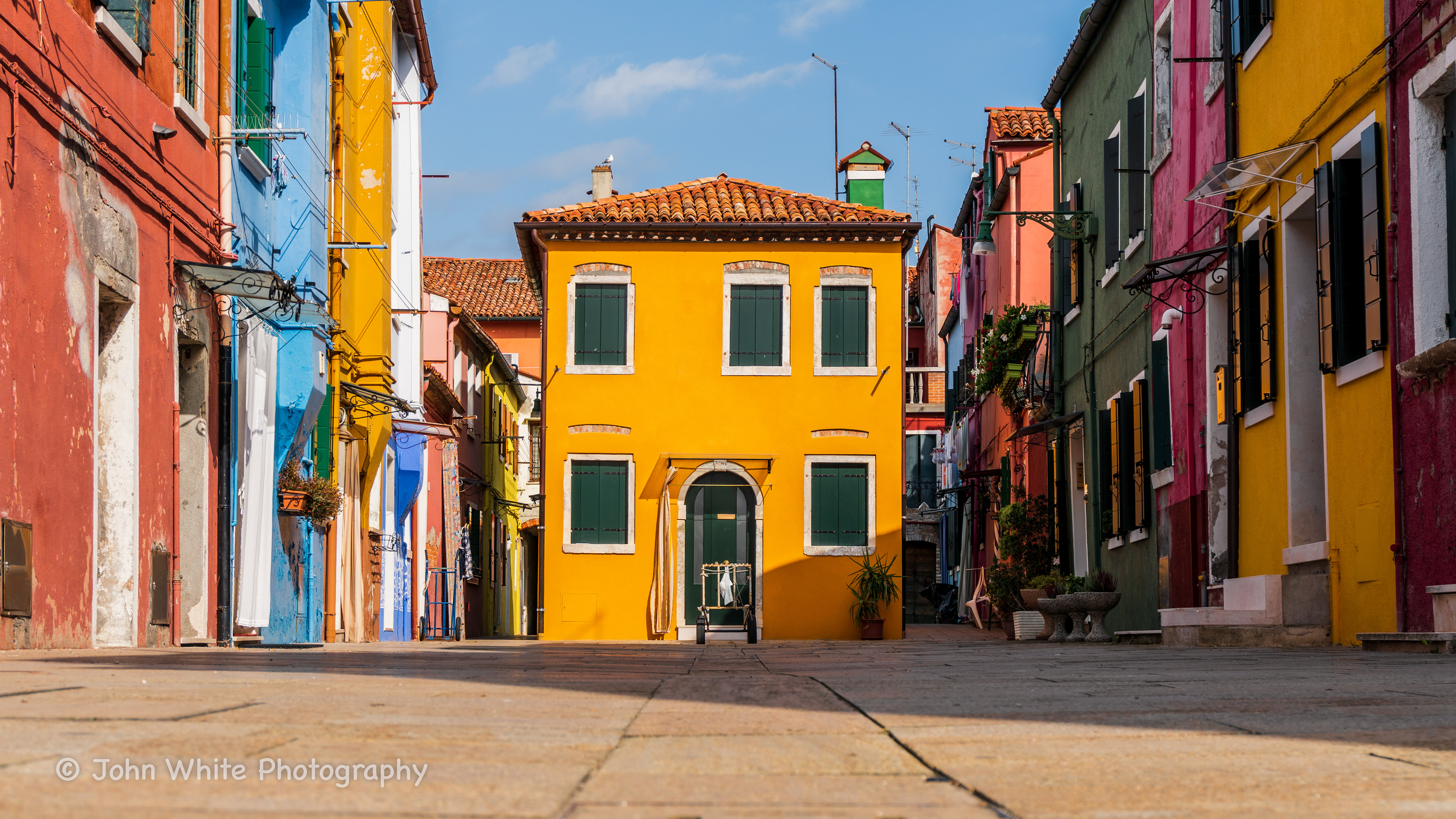 Colourful houses of Burano