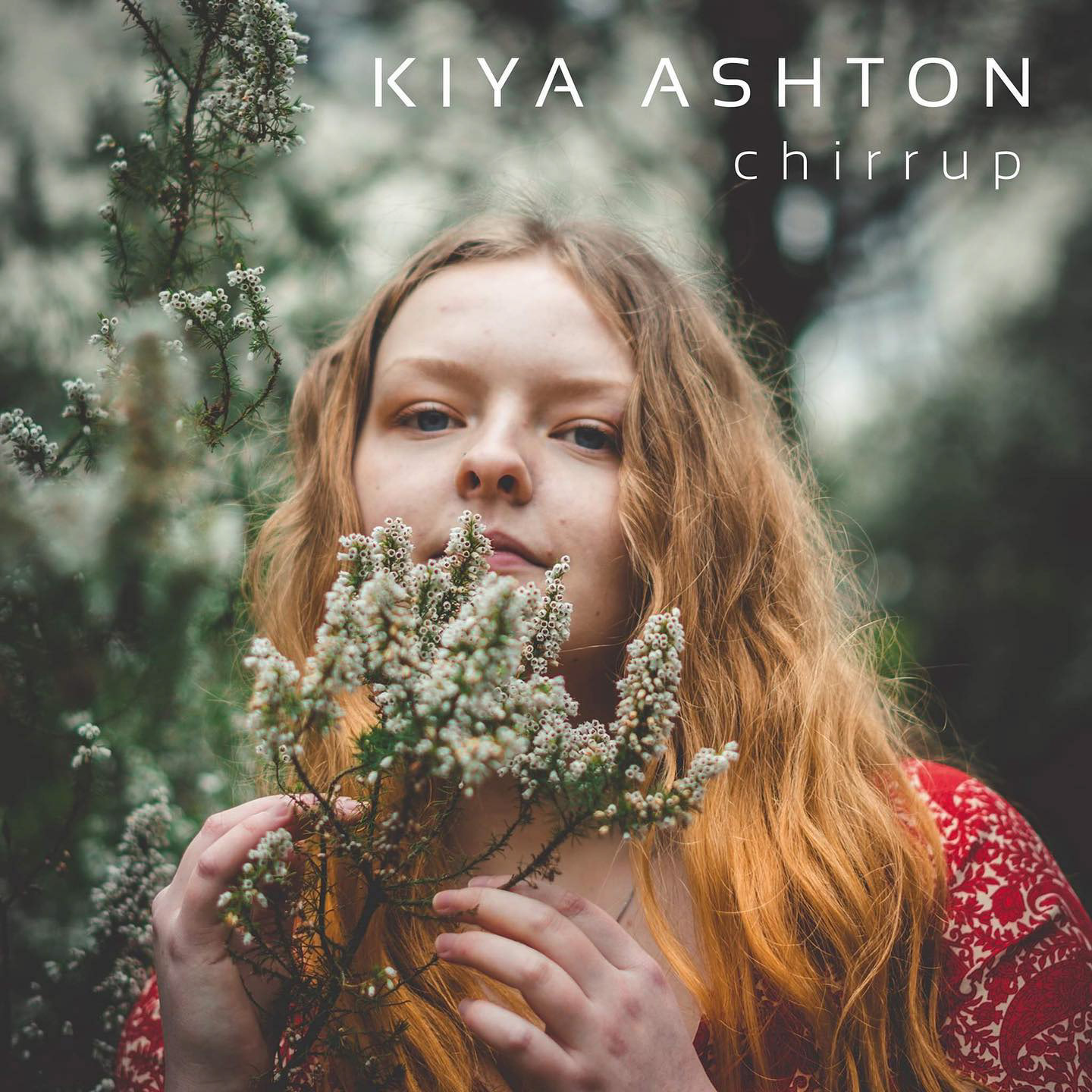 Kiya Ashton Album cover Chirrup https://www.redricdesign.com