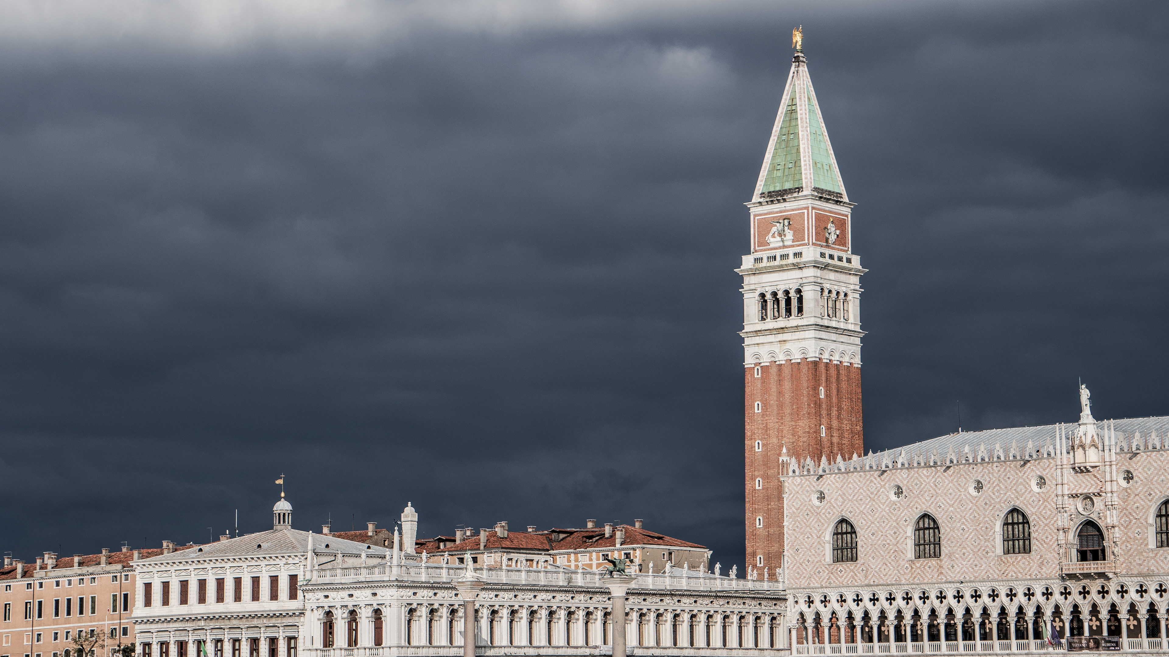 St Marks square dramatic sky