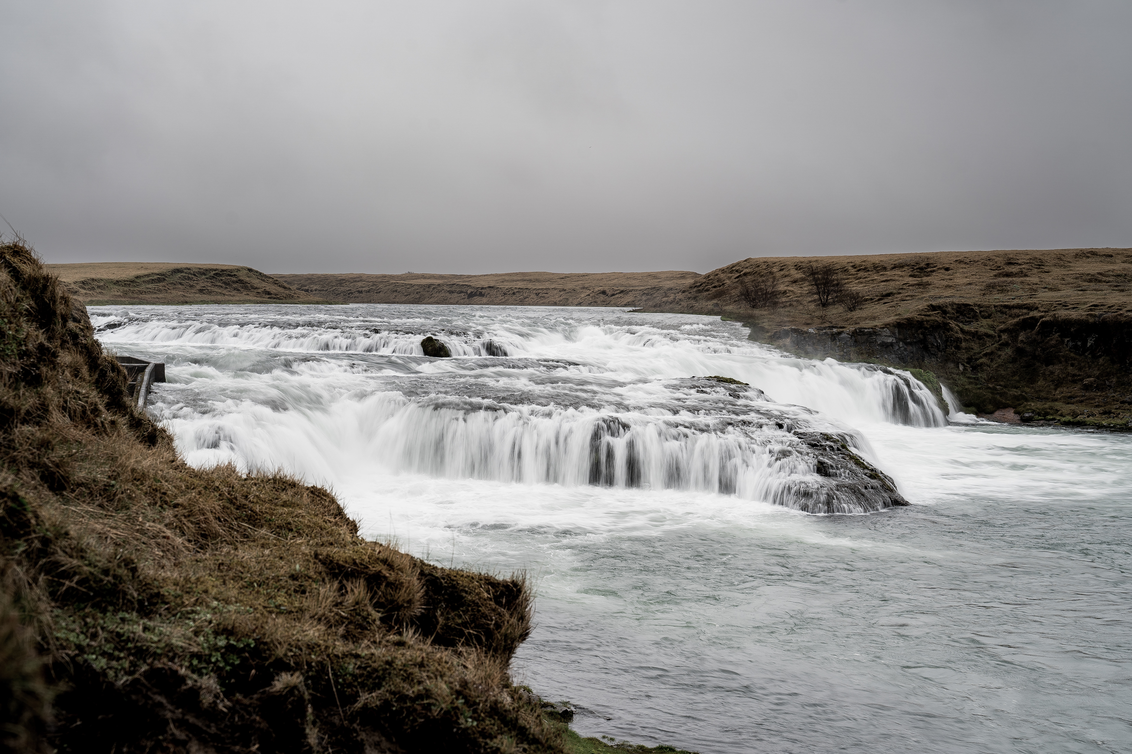 Ægissíðufoss Waterfall in the south of Iceland