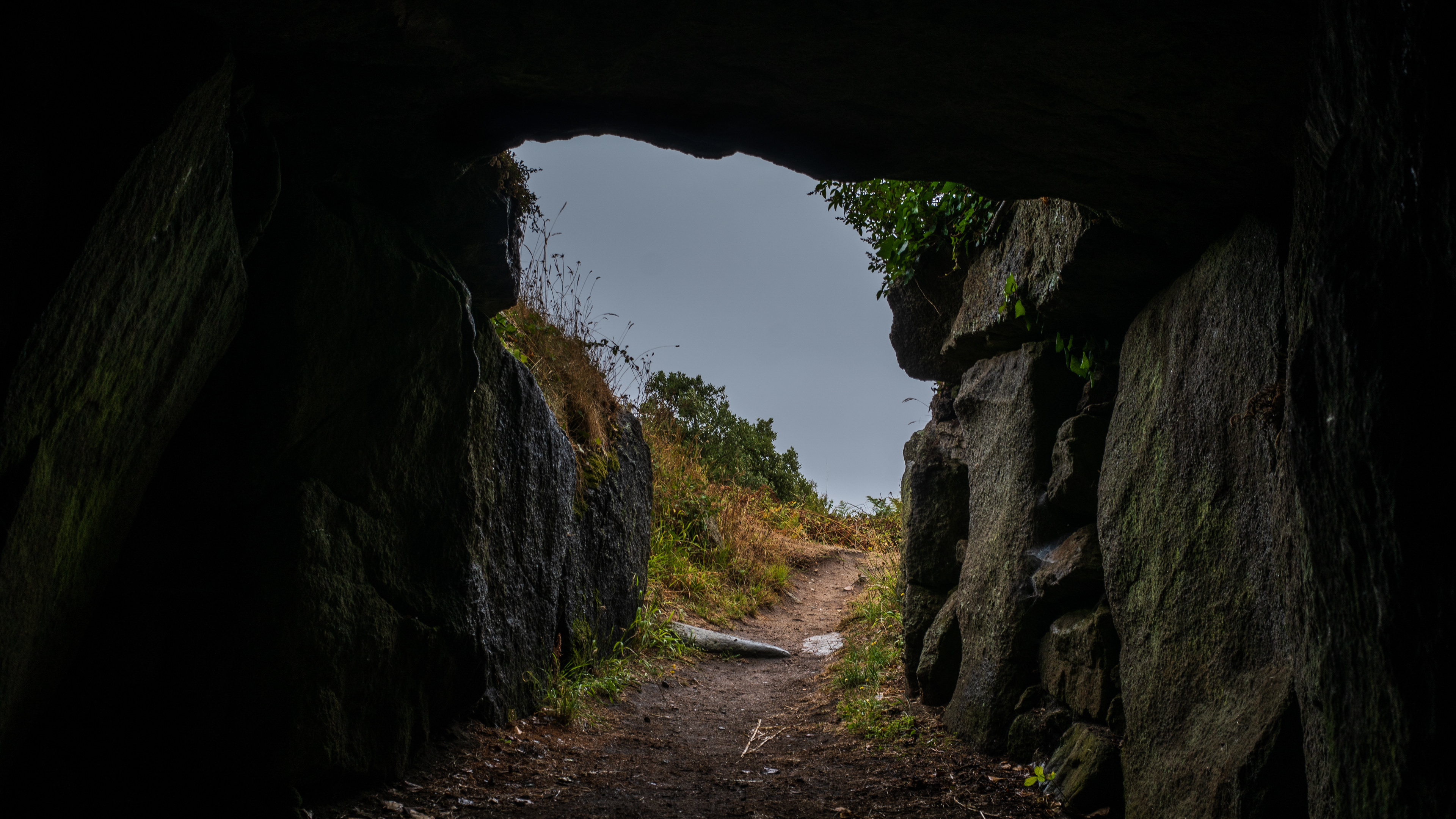 Creux ès Fees Passage Grave, Guernsey Dolmen