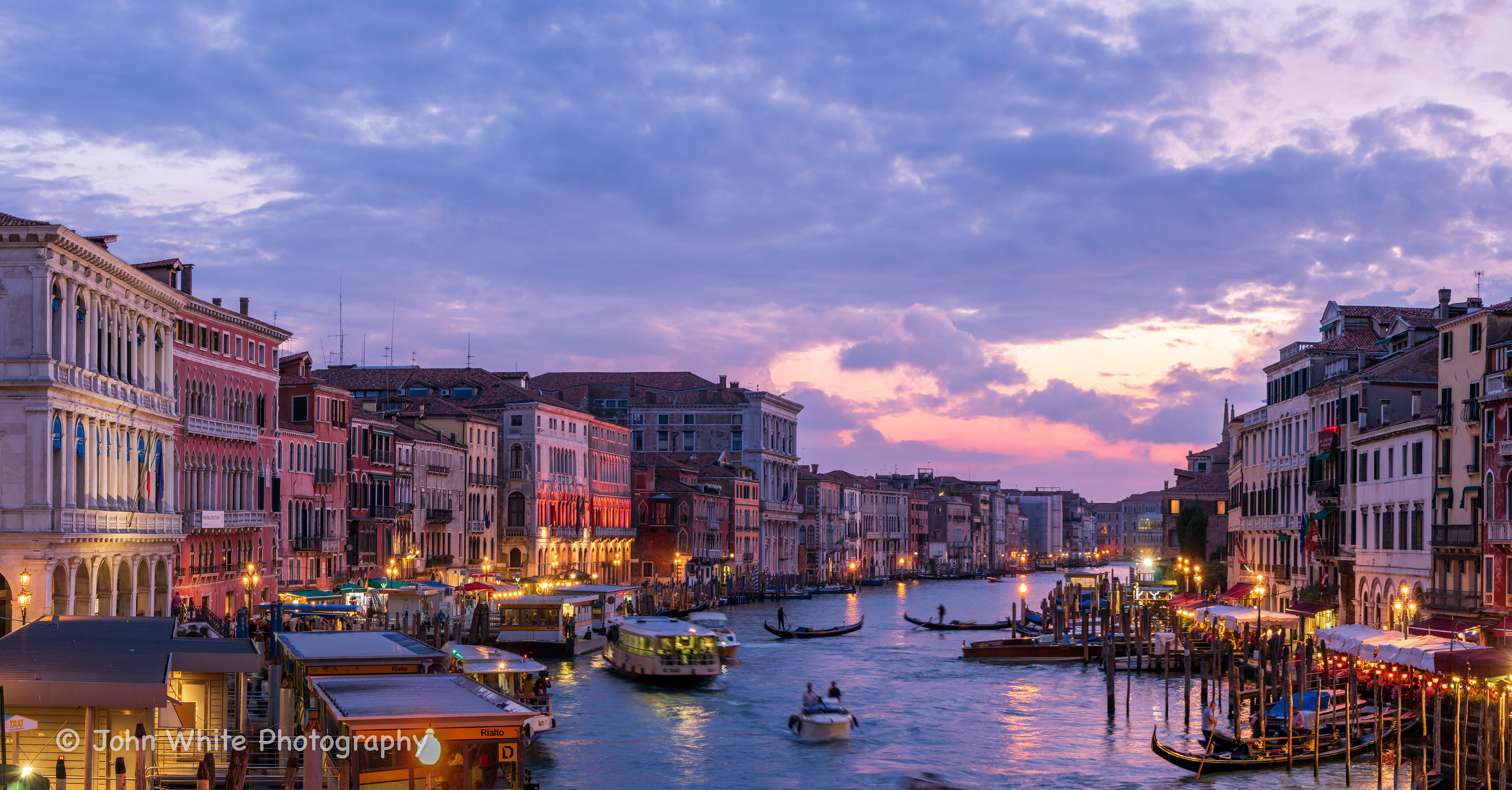 Sunset in Venice