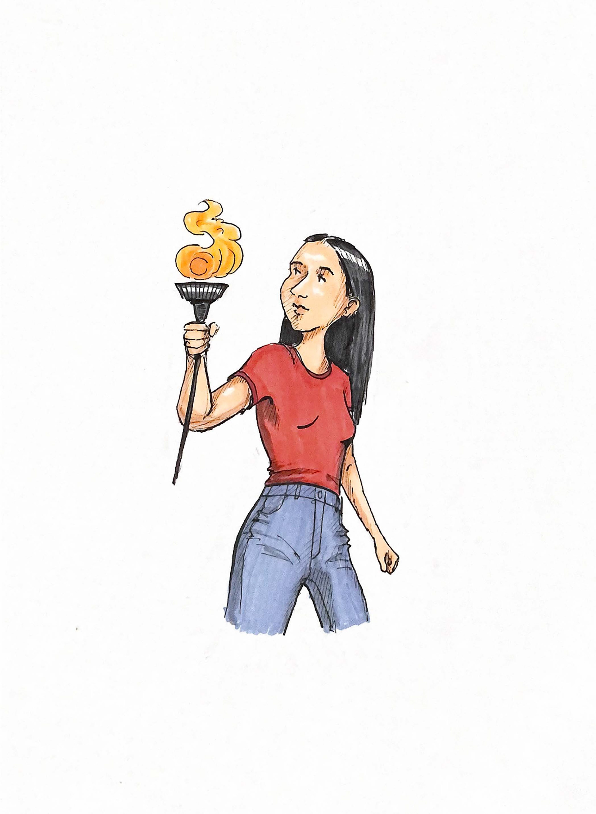 color layer (alcohol markers)