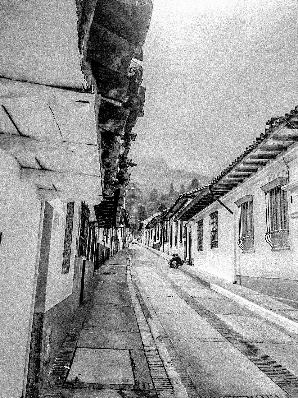 An example of some of the houses in the old part of Bogota.