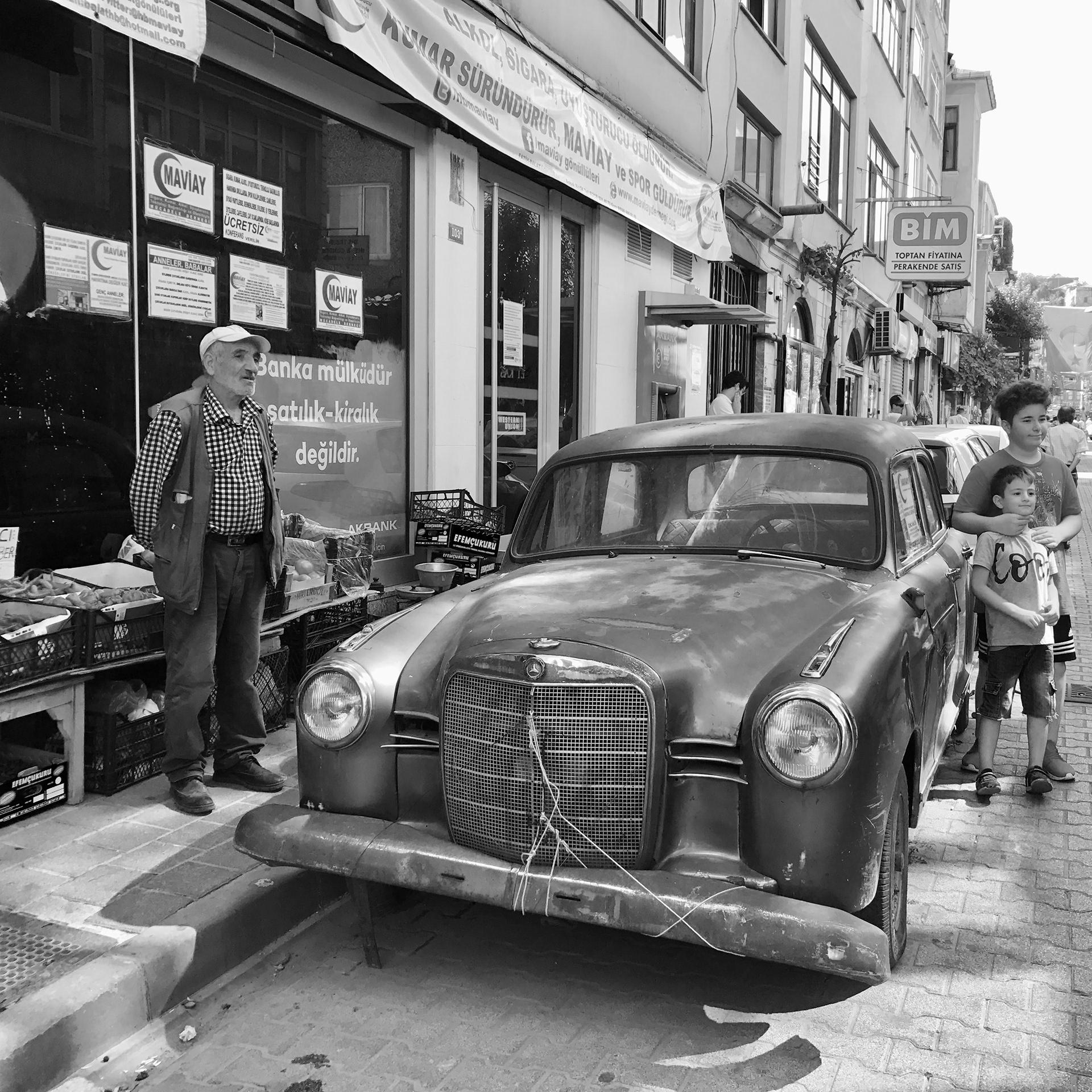 This must have been something special about this car as these guys wanted a photo with it.