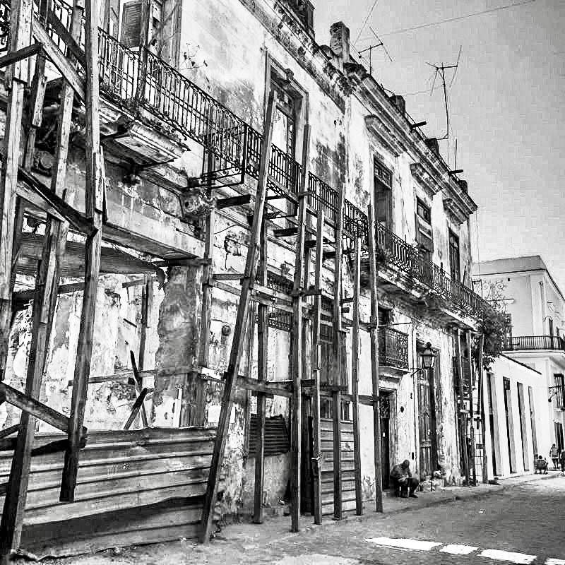 It amazed us as to how some of these buildings didn't fall over