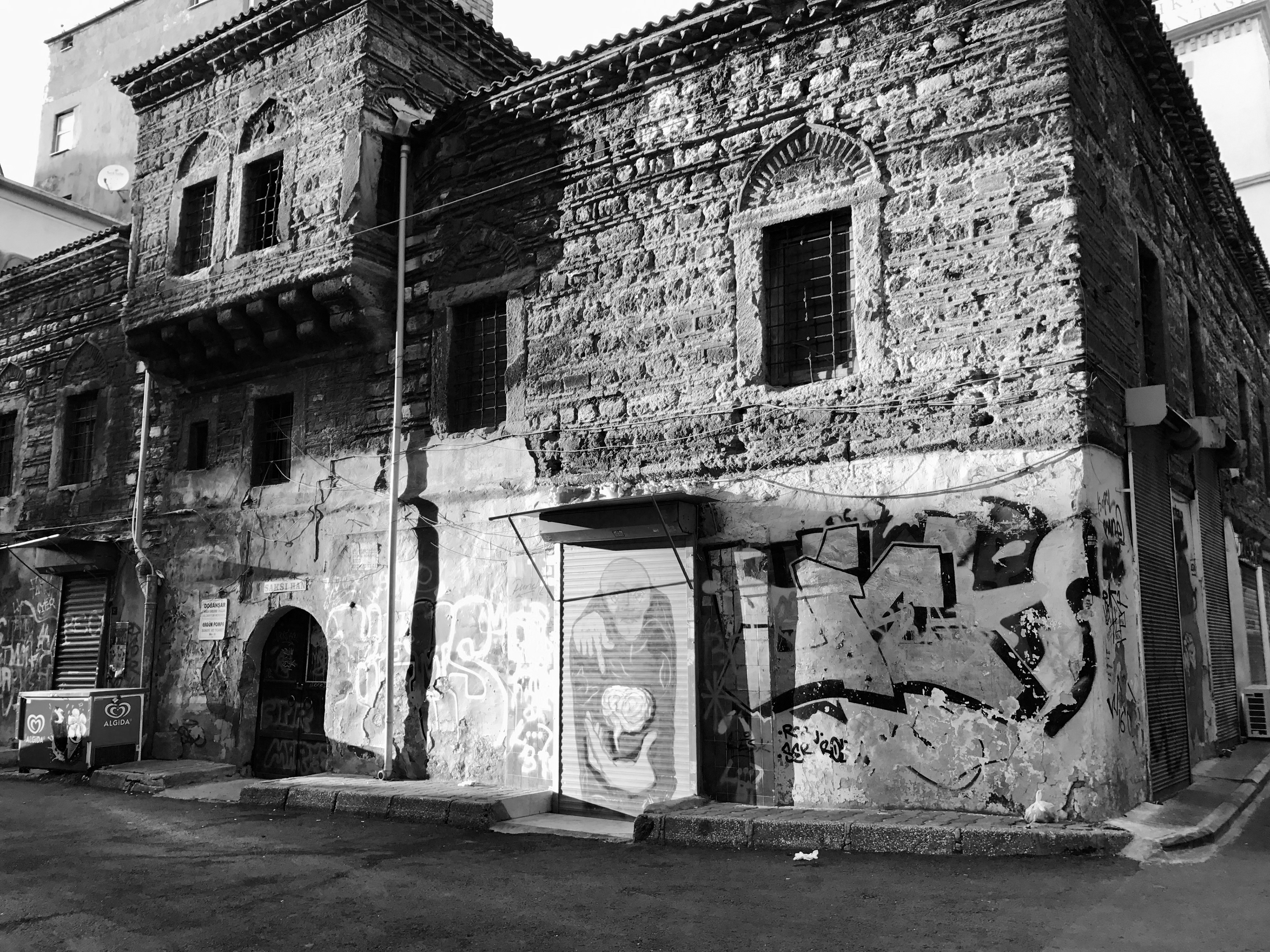 An example of some of the old buildings around Karakoy 