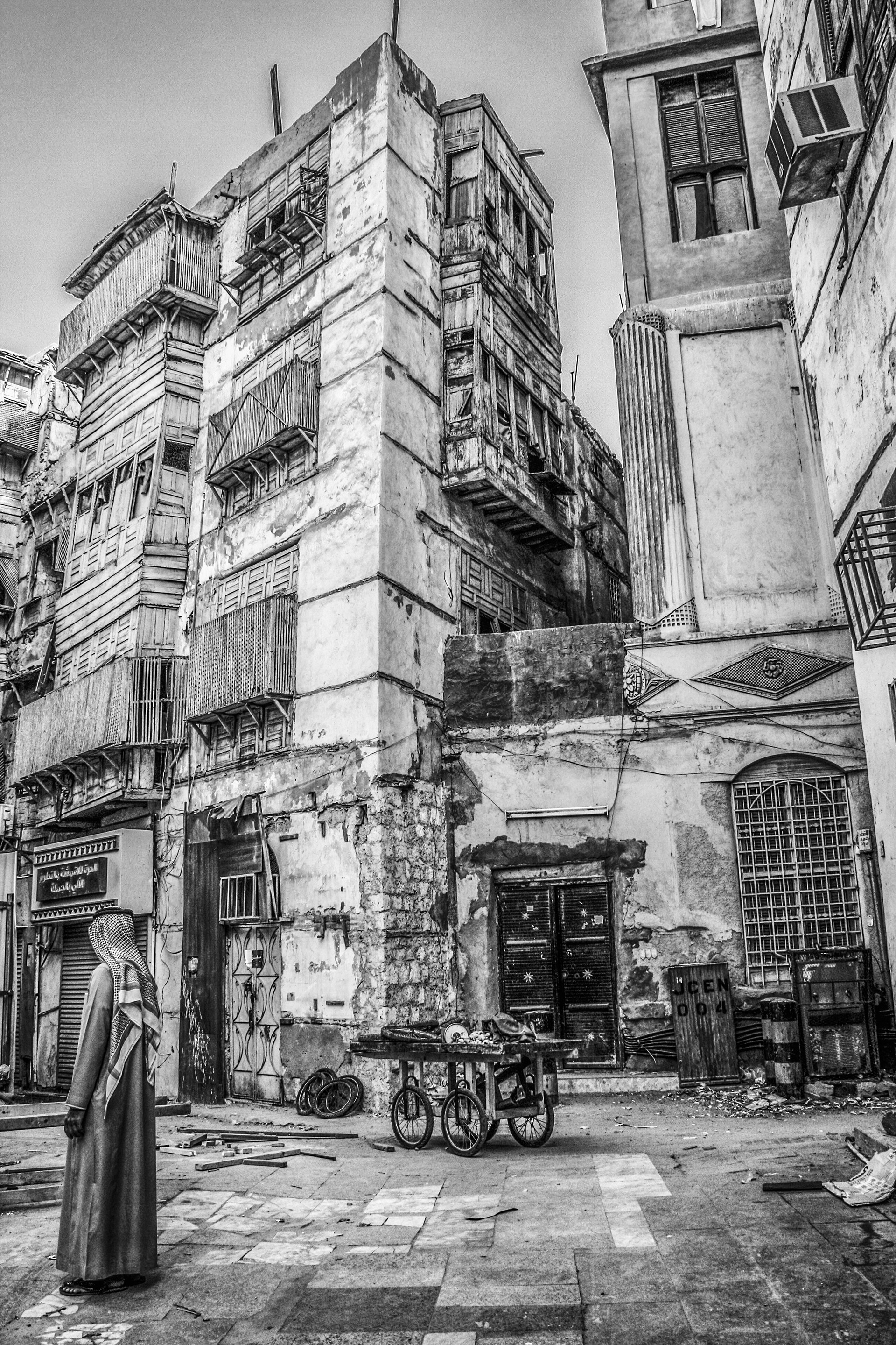 Our guide through the streets of Old Jeddah