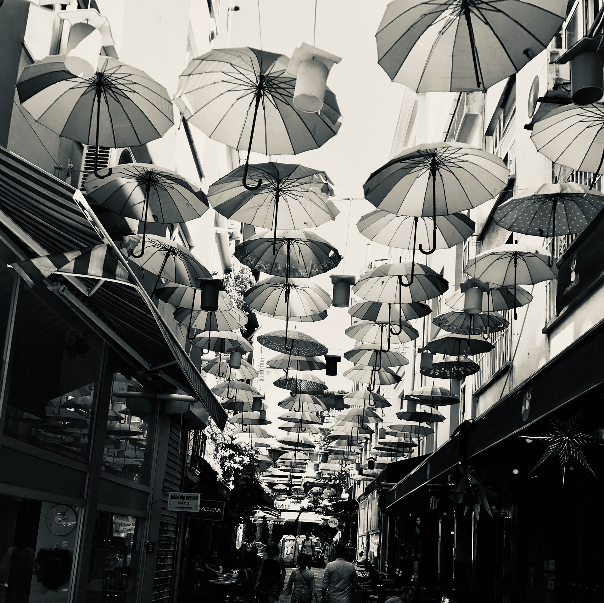 Umbrella art!