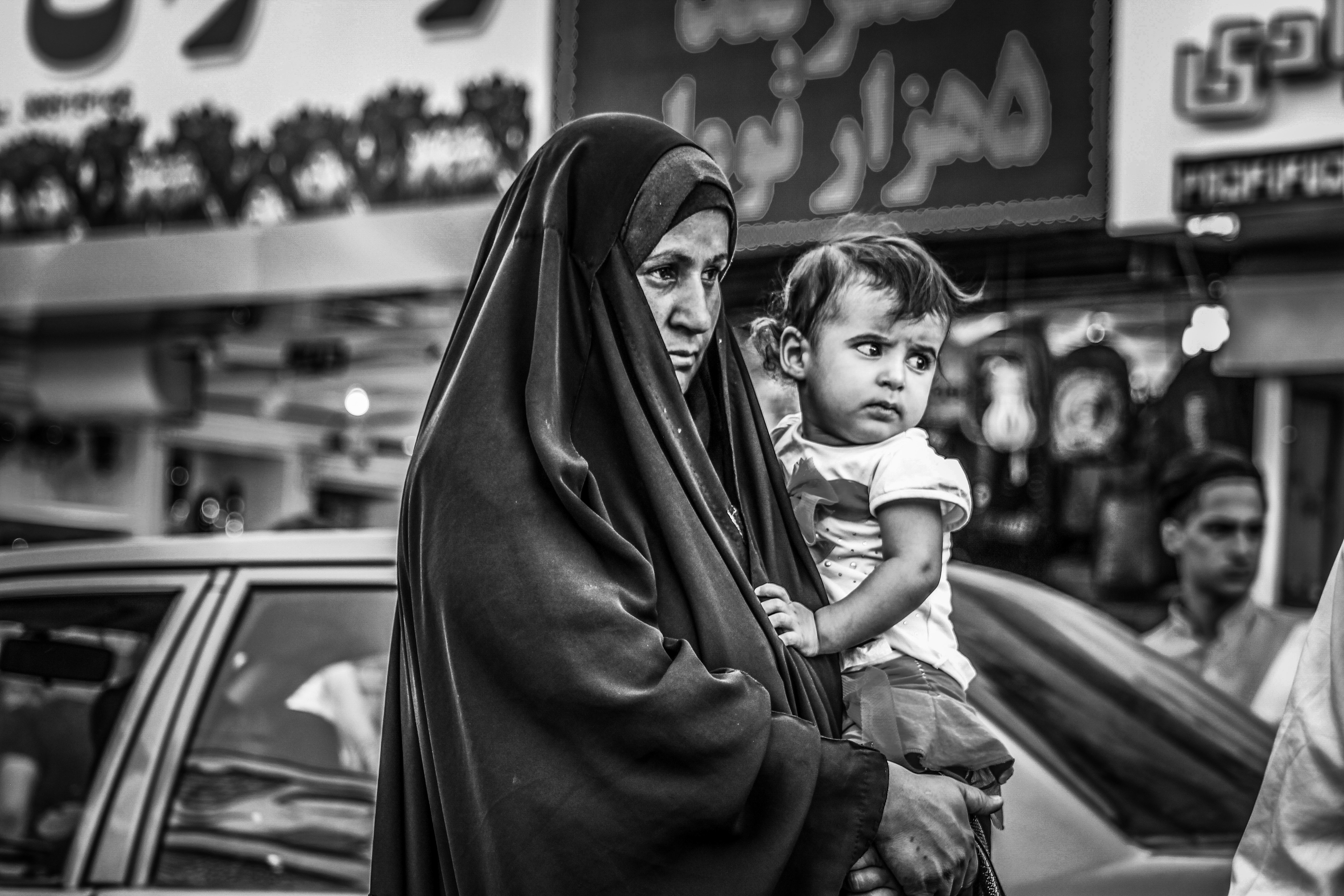 On the streets of Mashhad