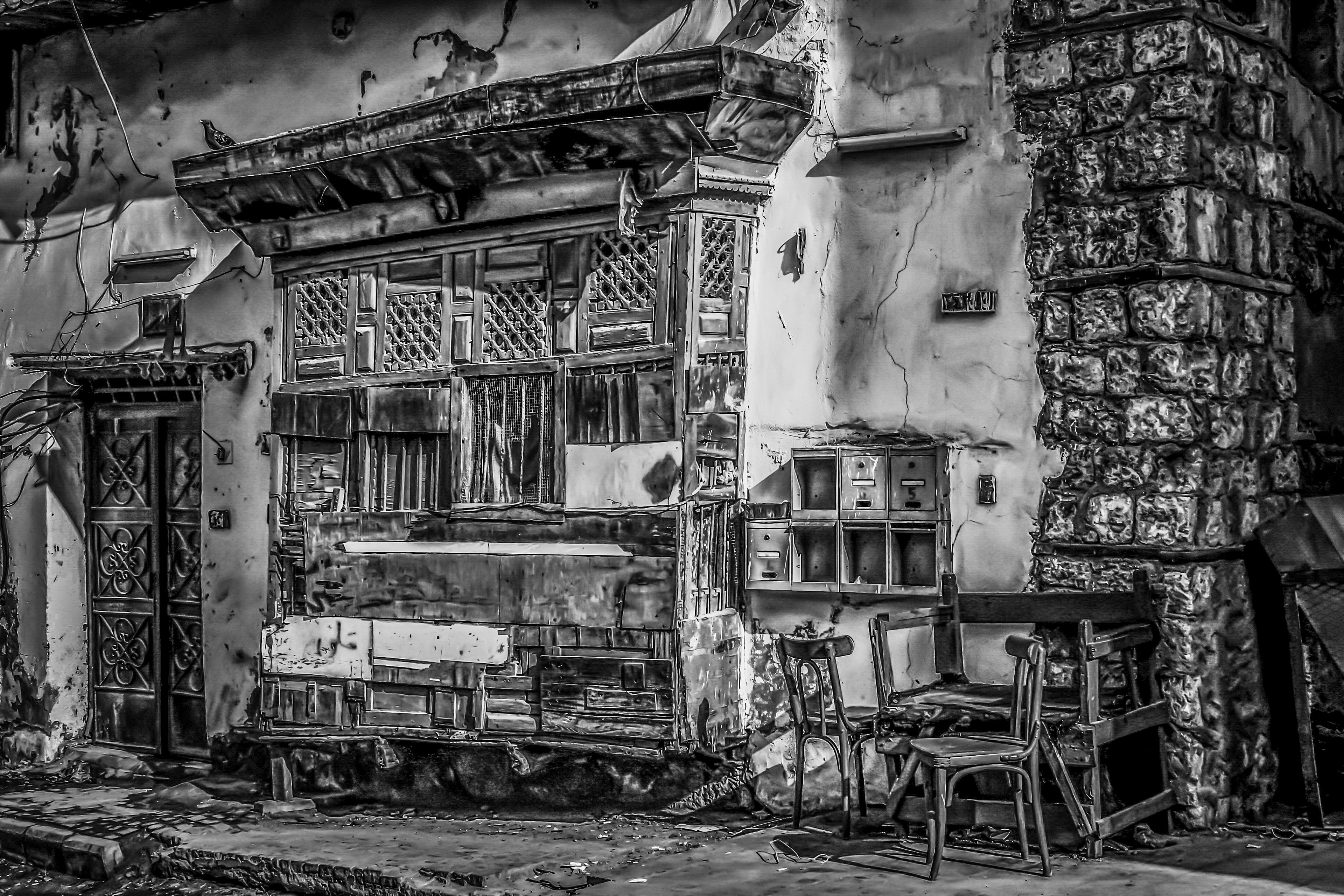 A great example of the old coral houses
