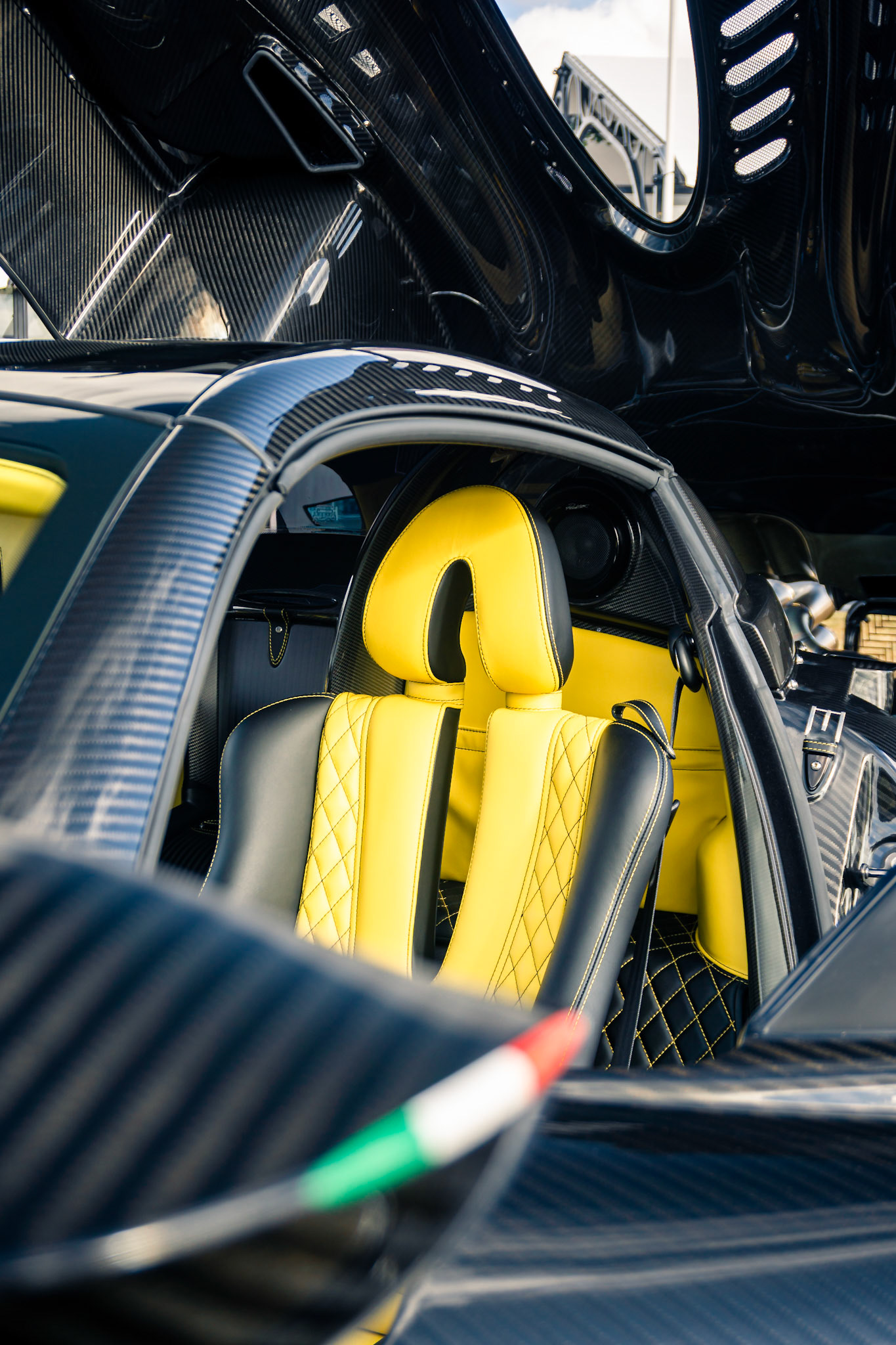 A very special Pagani Huayra Roadster