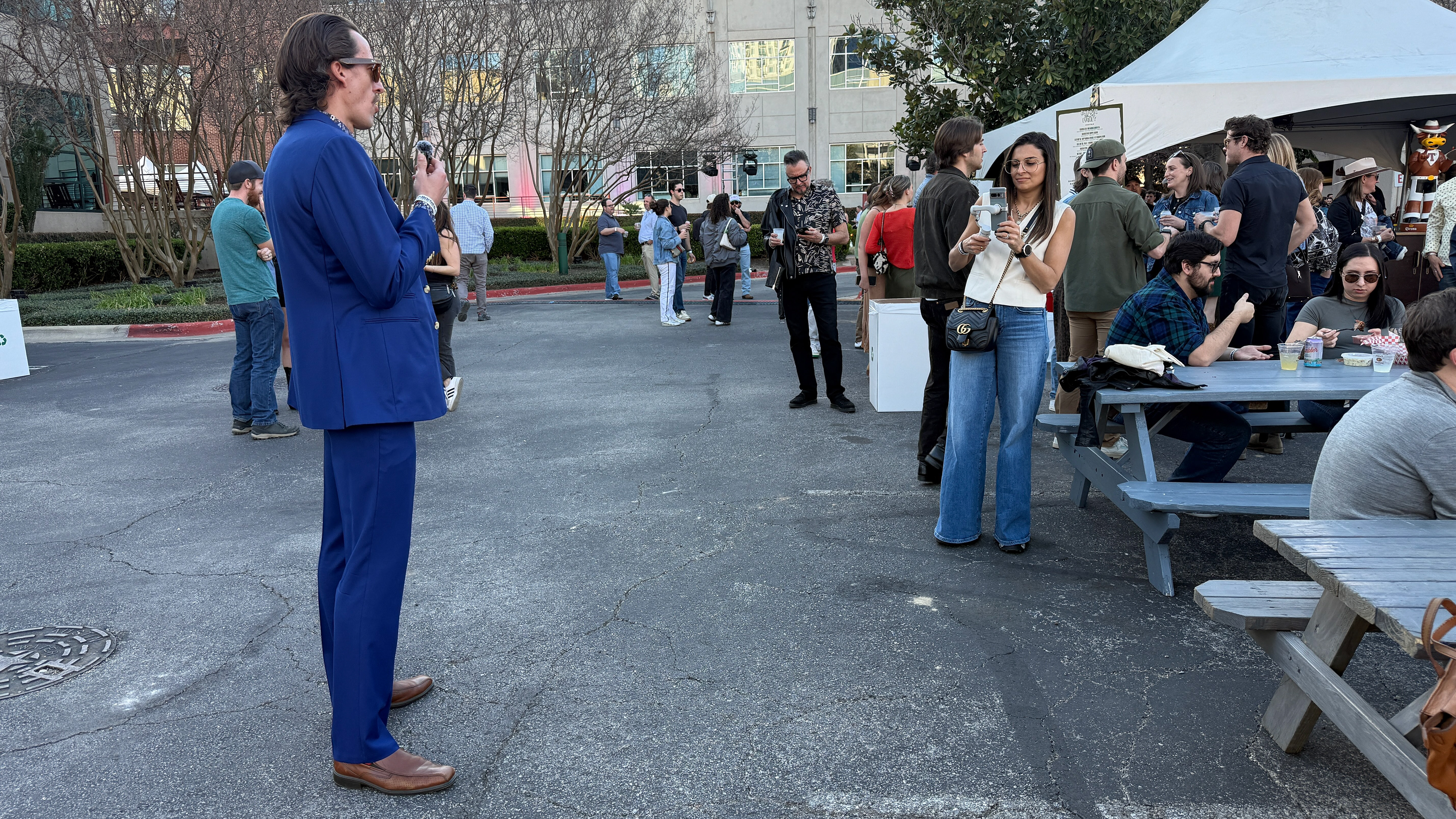 Martin Pagh Ludvigsen giving an interview at SXSW
