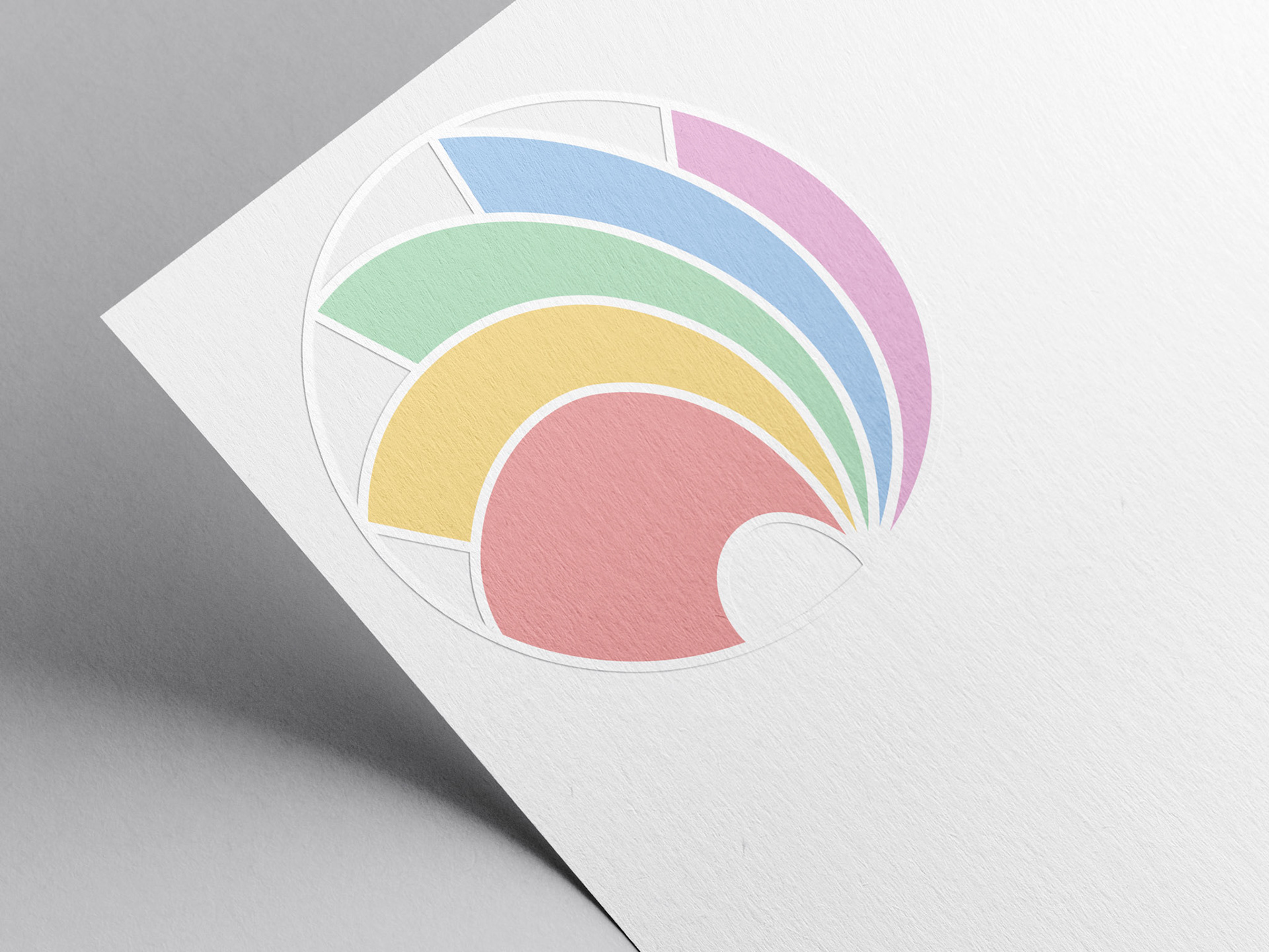 Across the Spectrum Bookstore Logo Mockup