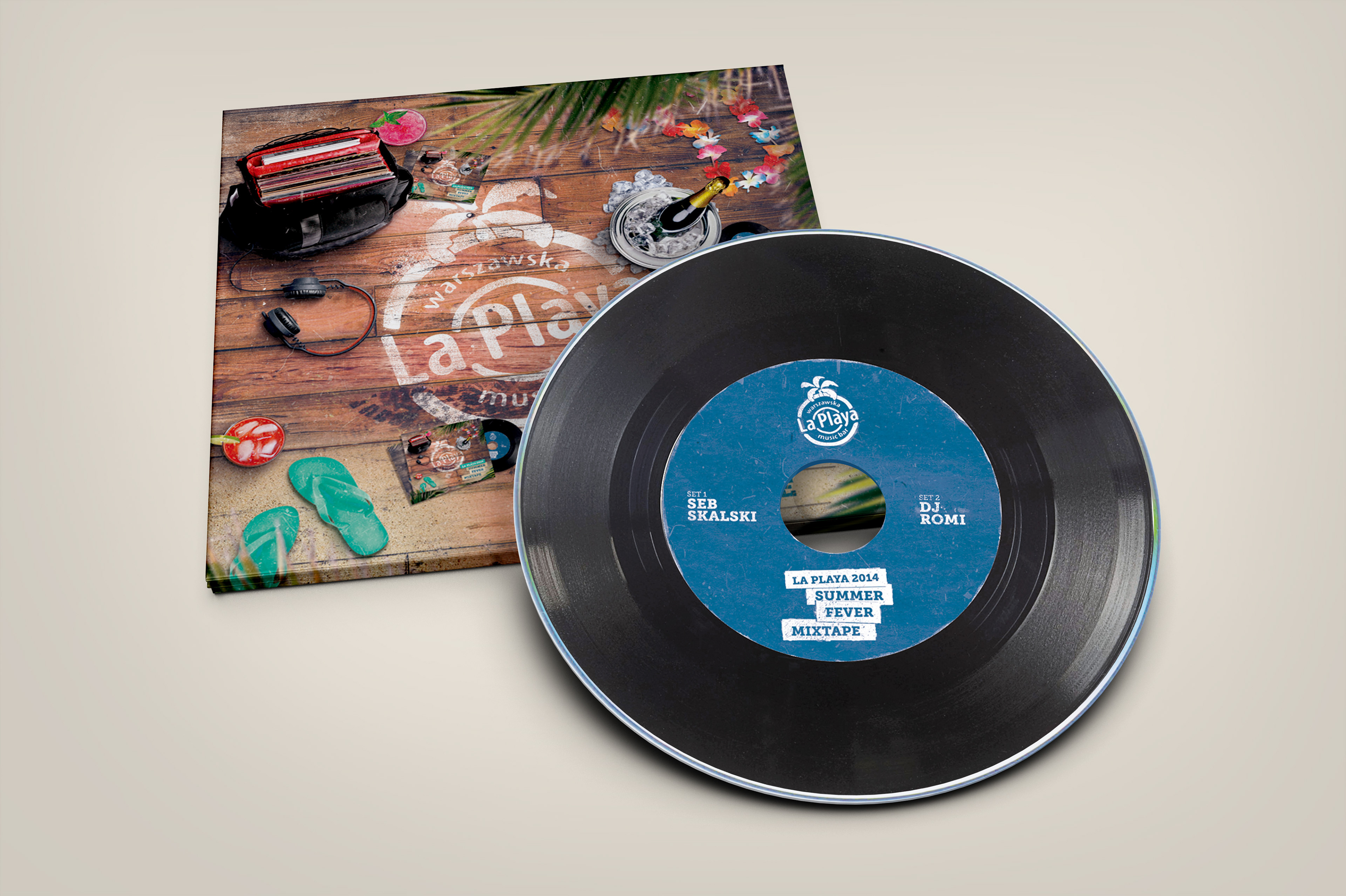 La Playa Warszawa Projekt Graficzny CD