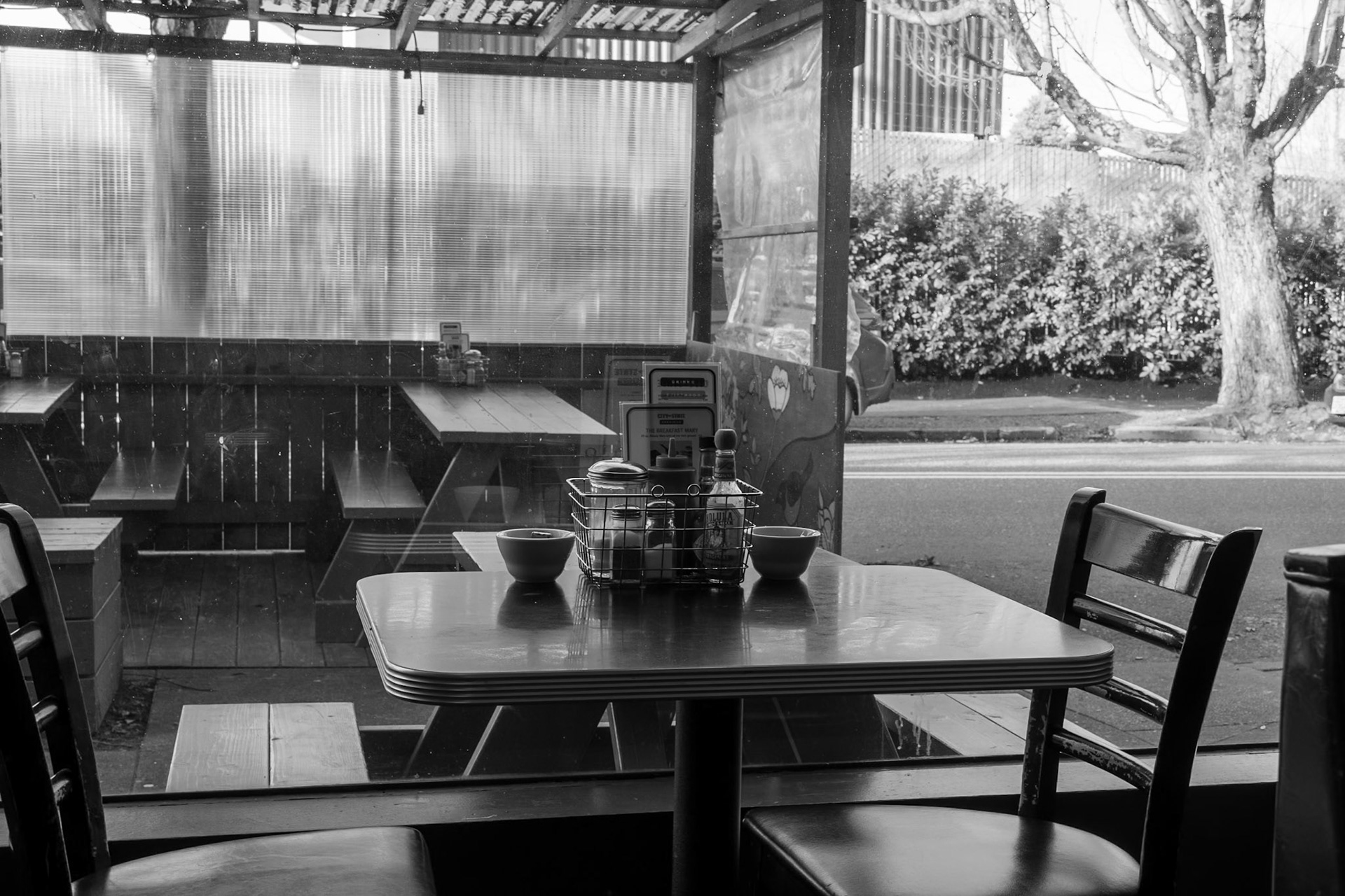 Covid sidewalk dining room