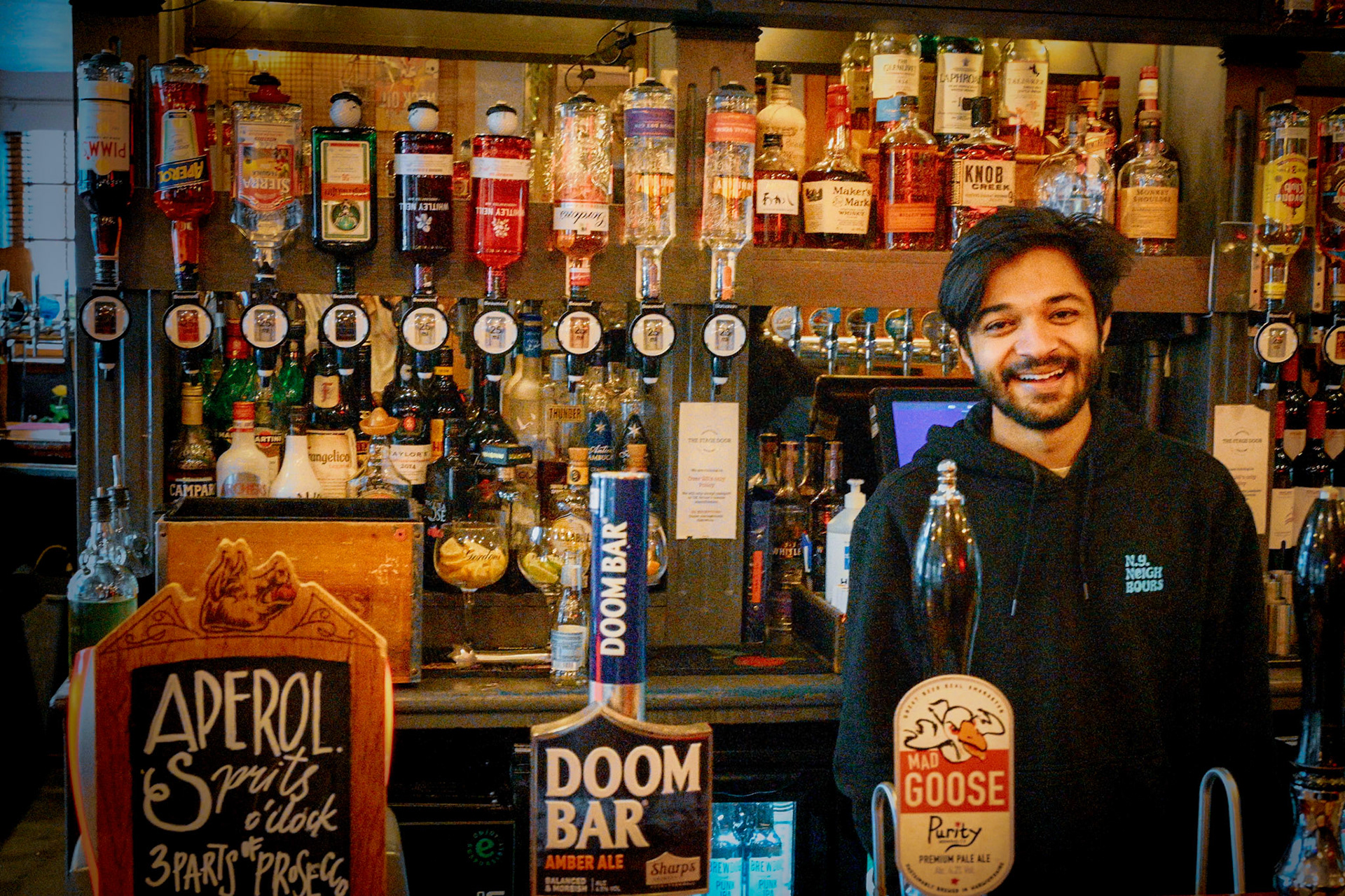 Stage Door Pub, London