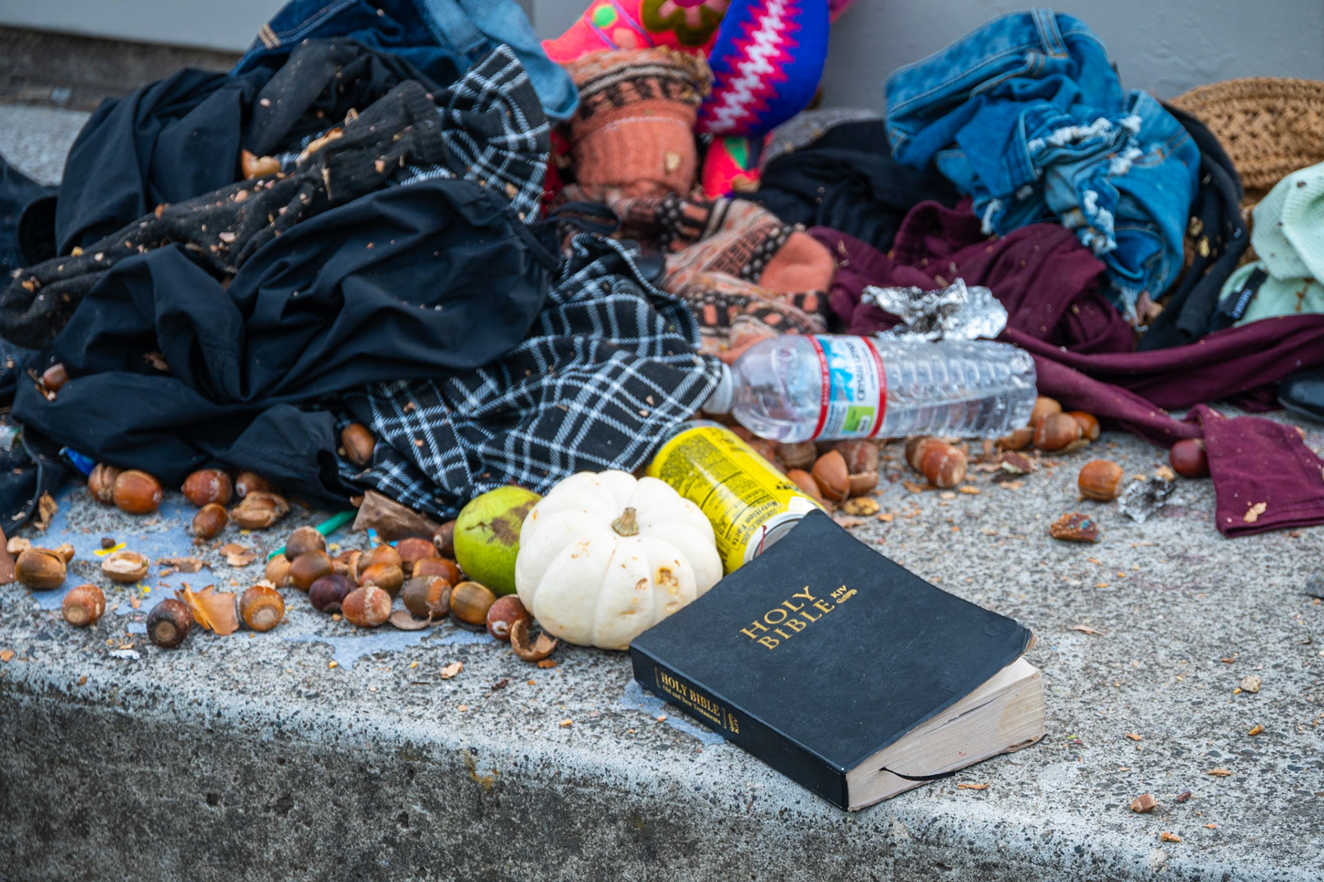 Debris left behind