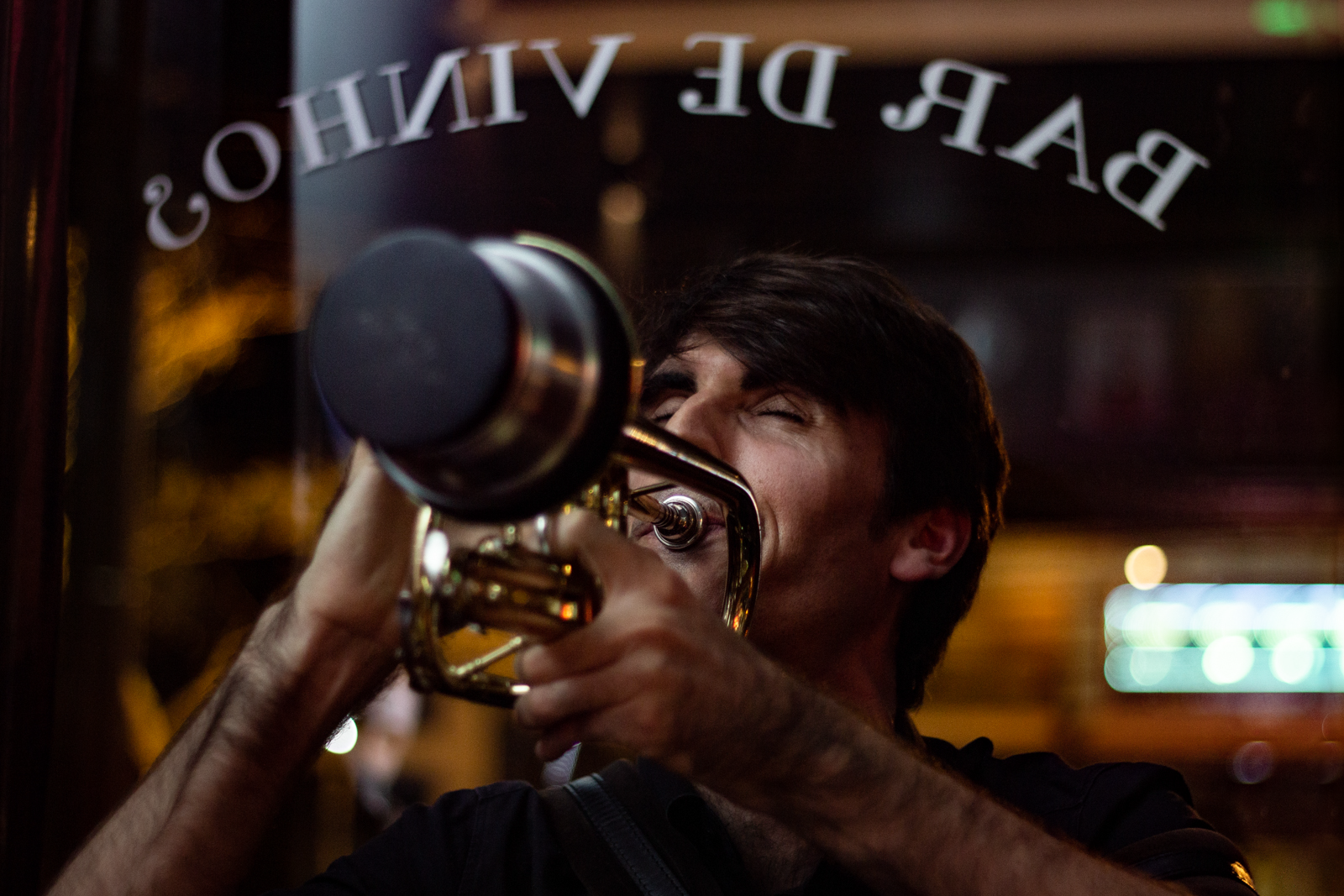 Fotografia de cobertura de evento, com flash.