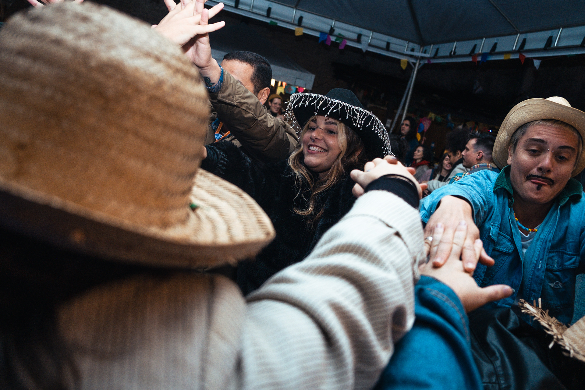 Fotografia de cobertura de evento, com flash.