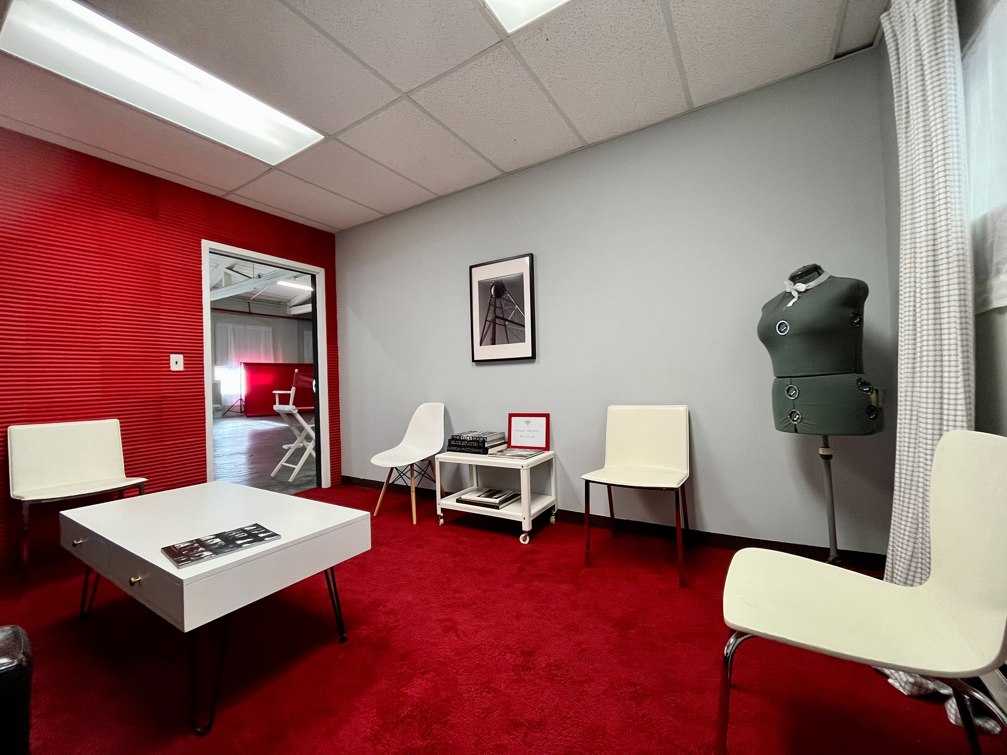 Comfortable client lounge