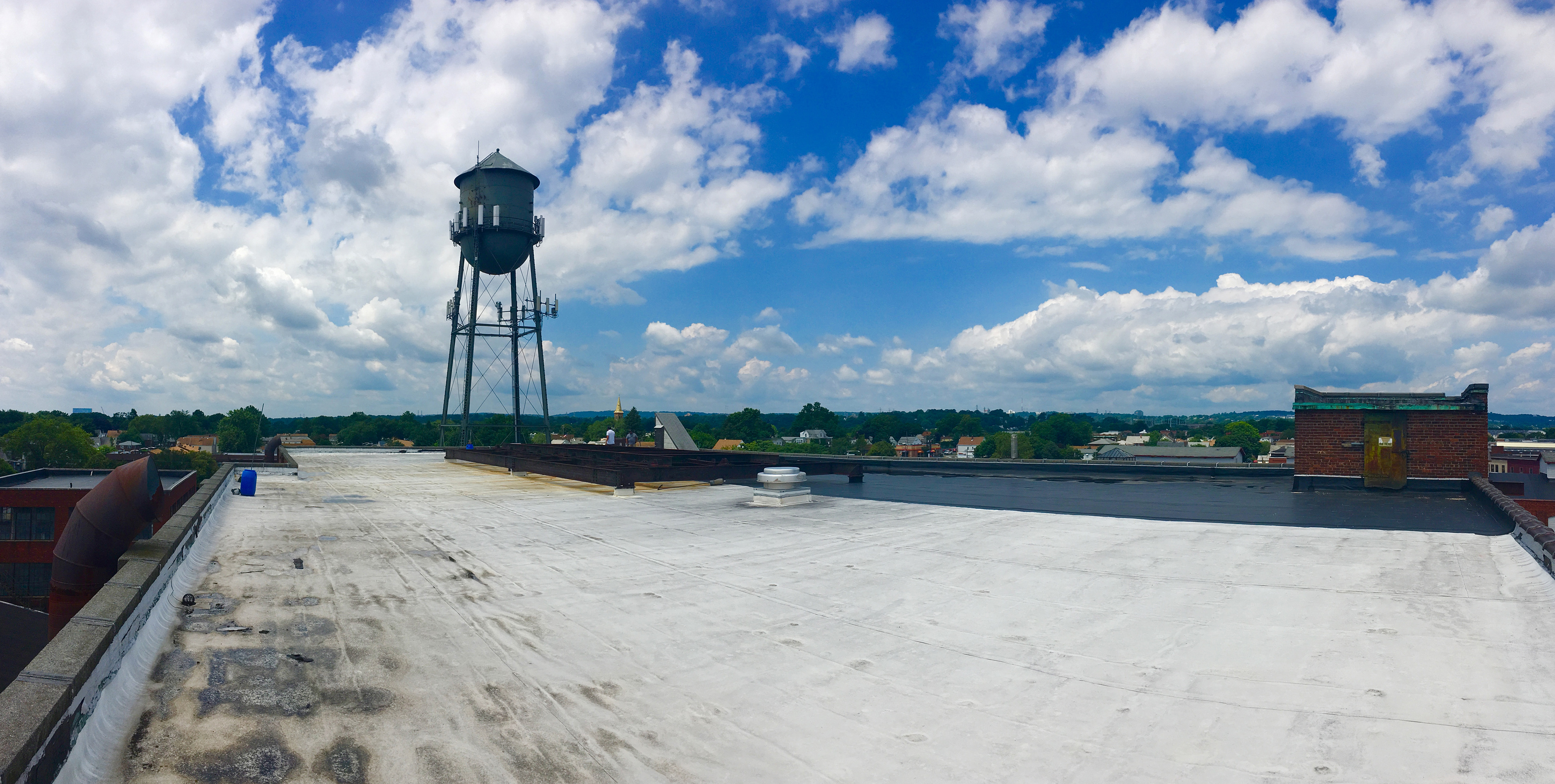 Rooftop view