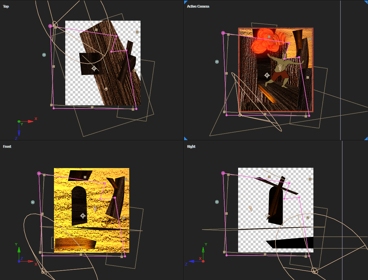 Diptych (Inspired by Bosch) - workspace