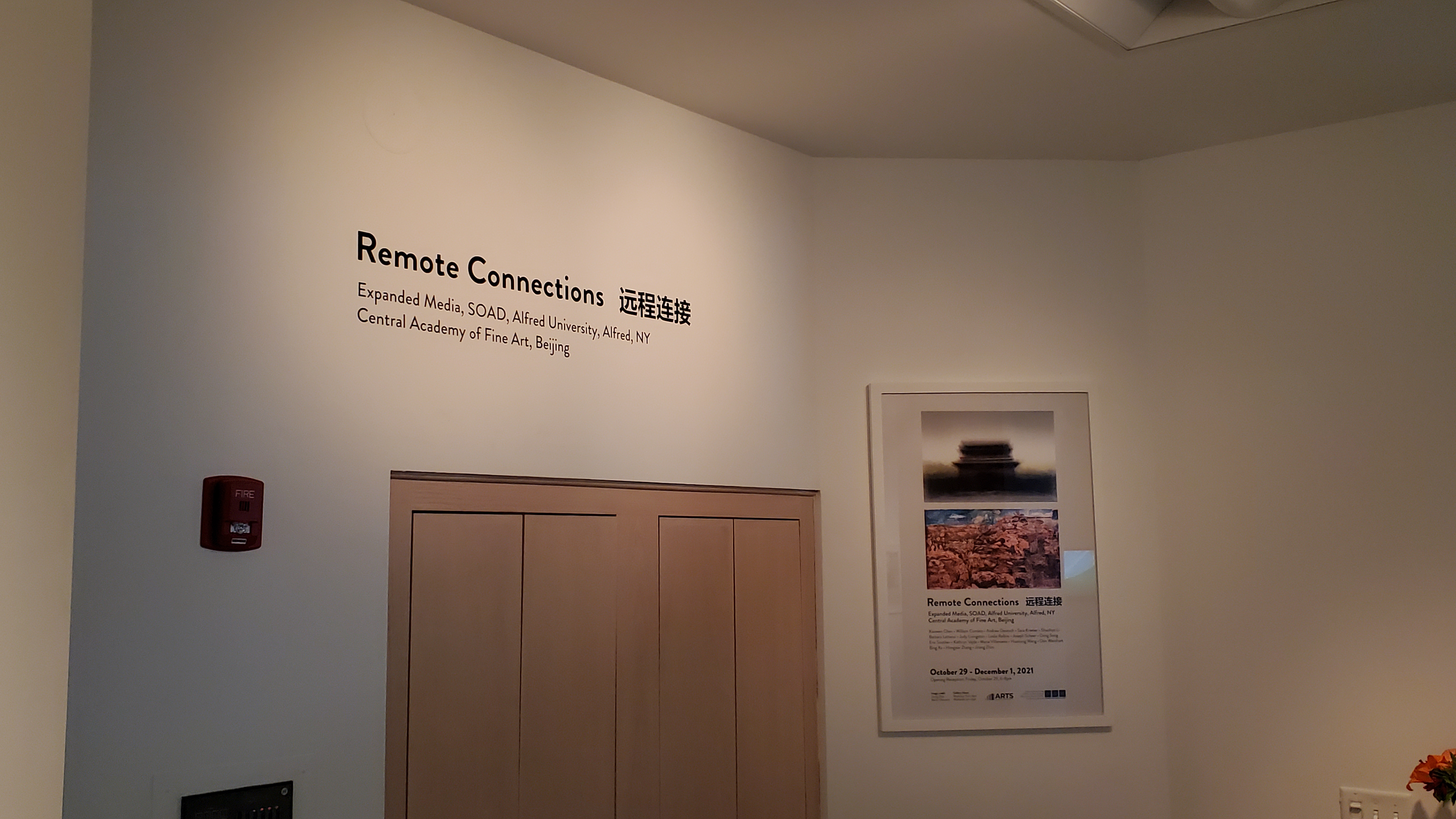 Poster and vinyl wall type documentation