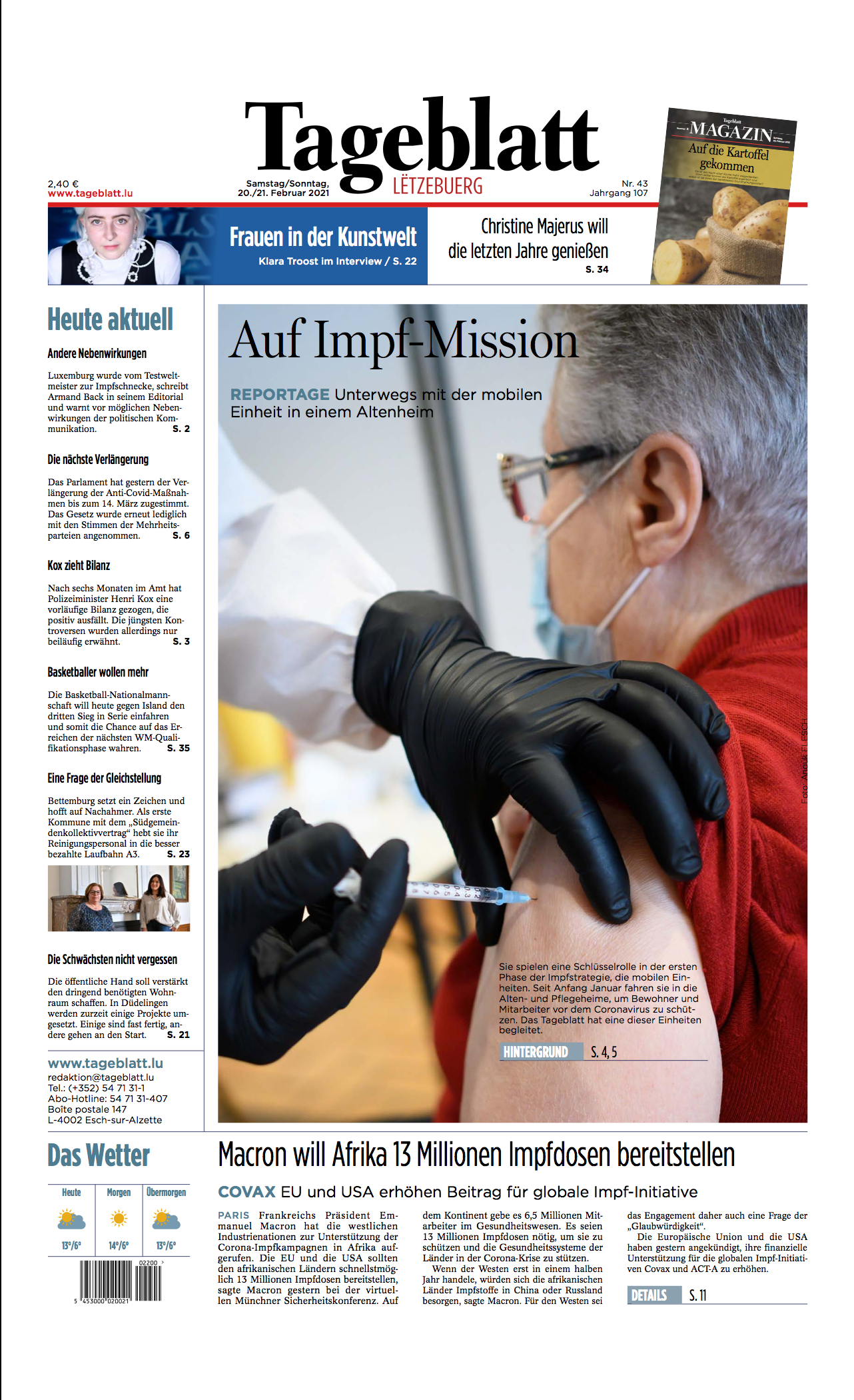 Cover Tageblatt