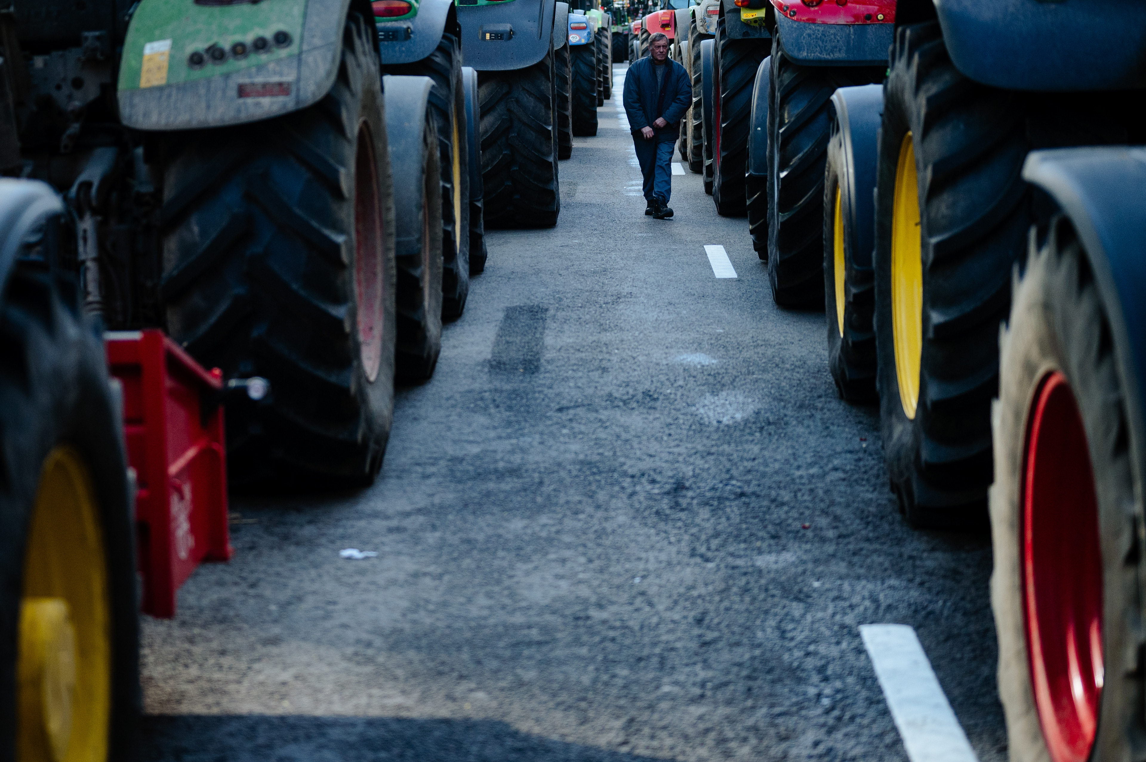 Farmers protest, Bruxelles 2024